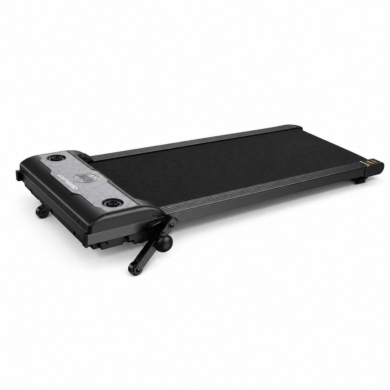 Walking Pad mit 12% Steigung Laufband für Zuhause - Home Office Laufbänder Under Desk Schreibtisch Laufpad Leise Tragbares Kompakte Gehband Mini Treadmill LED-Anzeige Tretmühle Remote Control