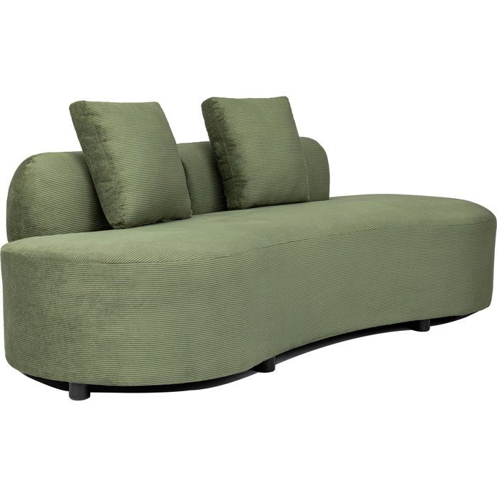 Sofá verde oliva de tela (ref. F-OCT-SOPHIEVRH27112)