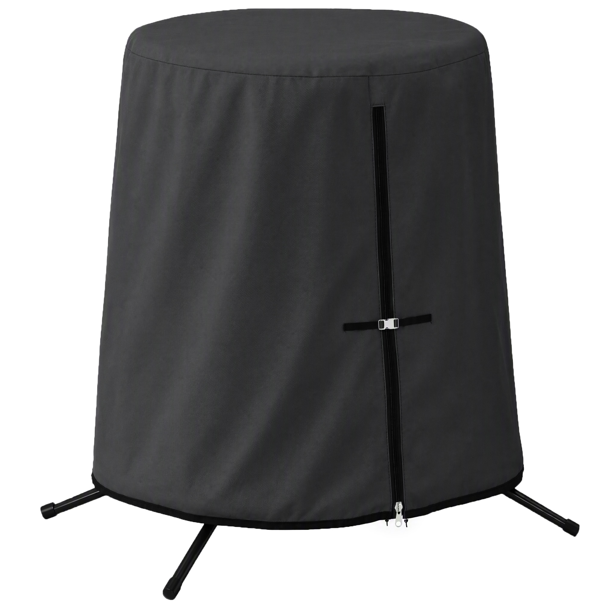 Outsunny 196 x 230 cm Hanging Egg Chair Protective Cover – Black