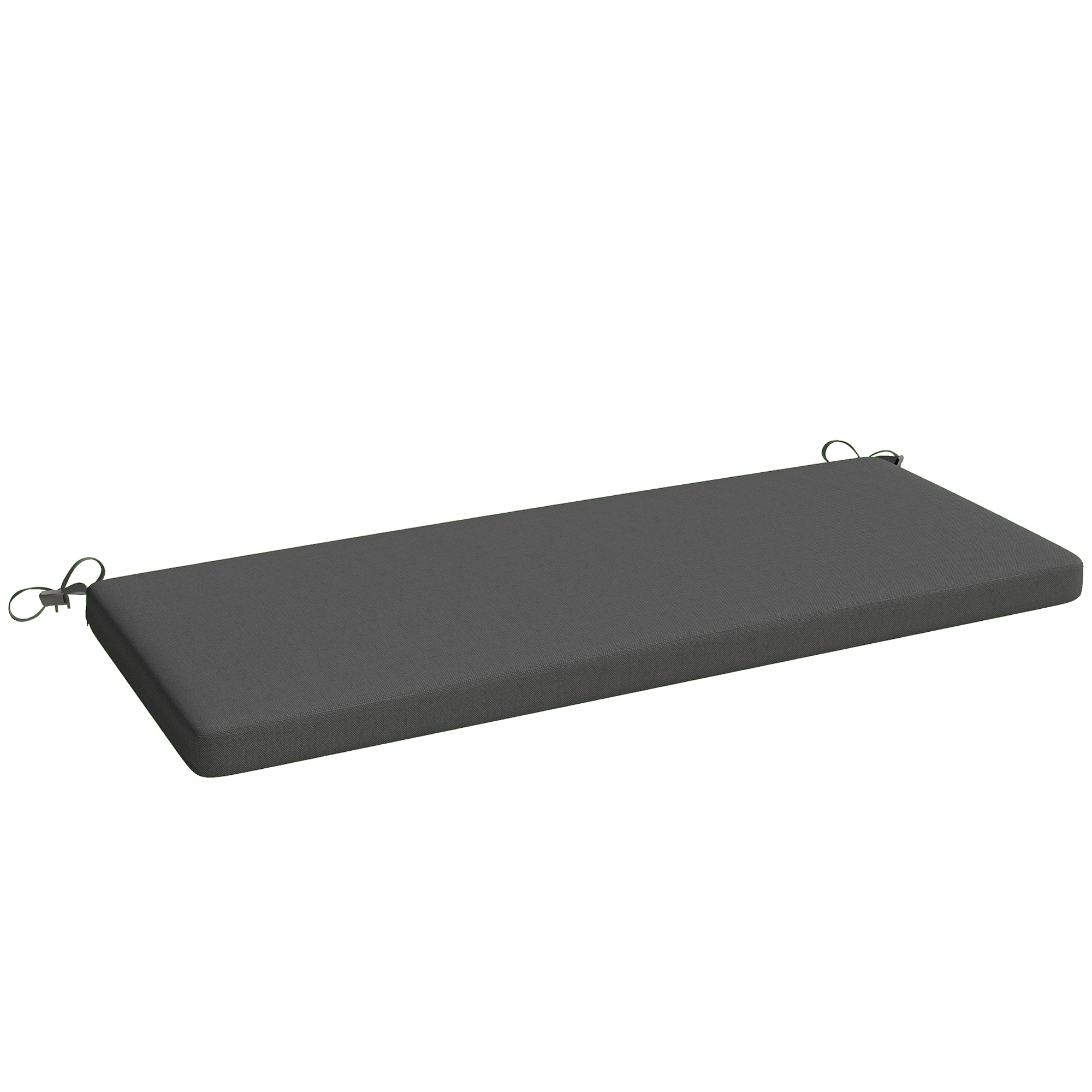 Outsunny Coussin de banc, coussin pour Banc de Jardin extérieur intérieur housse amovible, 110 x 46 x 6,5 cm, gris foncé Outsunny Coussin de banc, coussin pour Banc de Jardin extérieur intérieur housse amovible, 110 x 46 x 6,5 cm, gris foncé