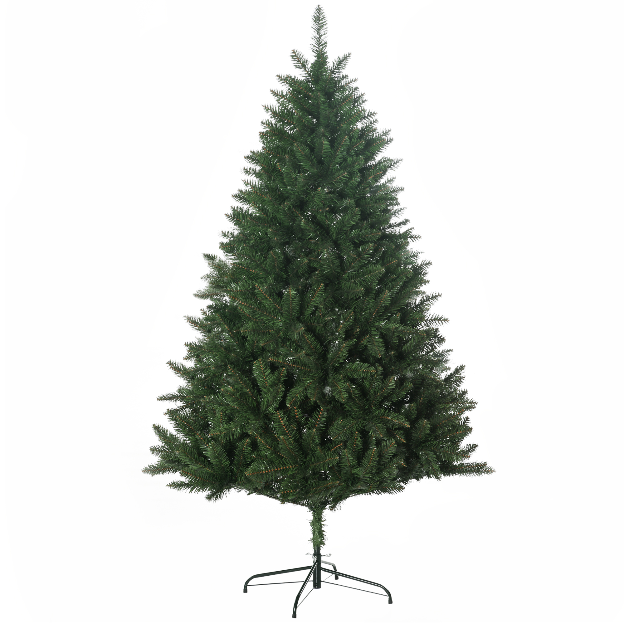 Pom Artificial de Craciun inalt, Decor Pom de Craciun cu 800 de Crengute, Deschidere Automata, Verde, HOMCOM | Aosom Romania