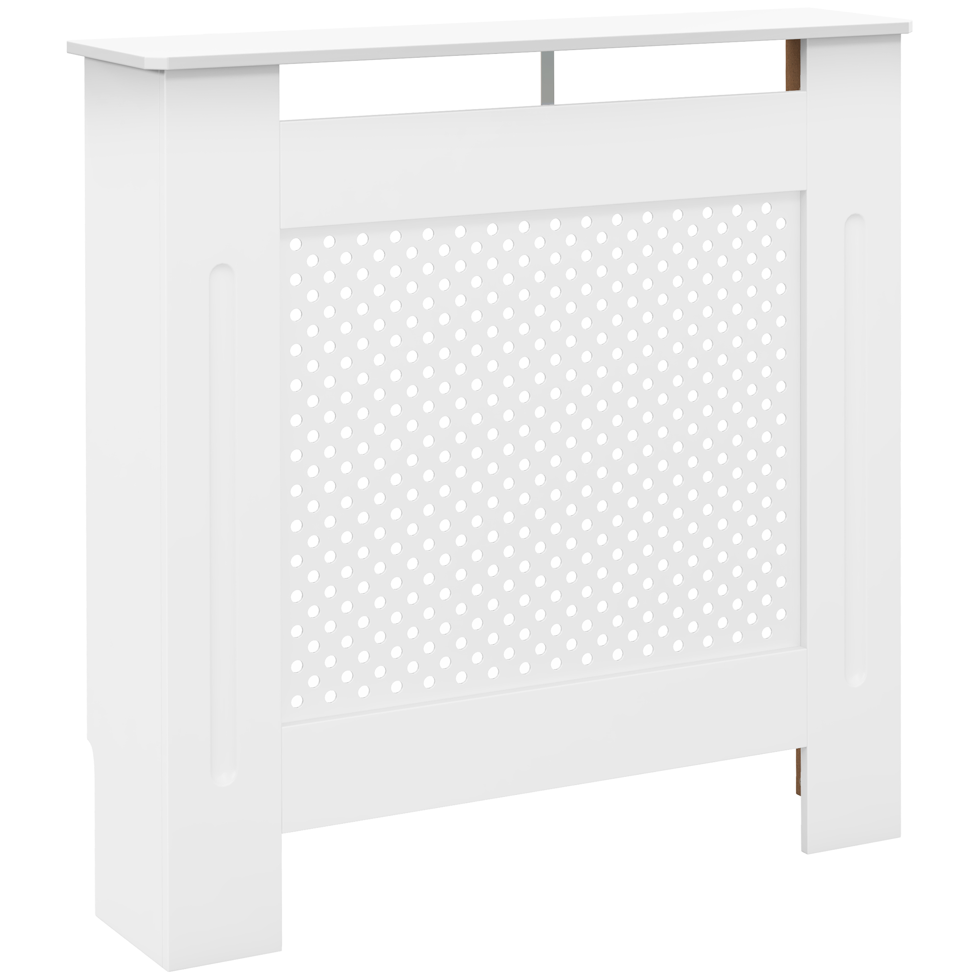 HOMCOM Cubre Radiador Cubierta de Radiador Mueble Estante de Pared para Radiador Diseño Moderno MDF 78x19x82cm | Aosom España