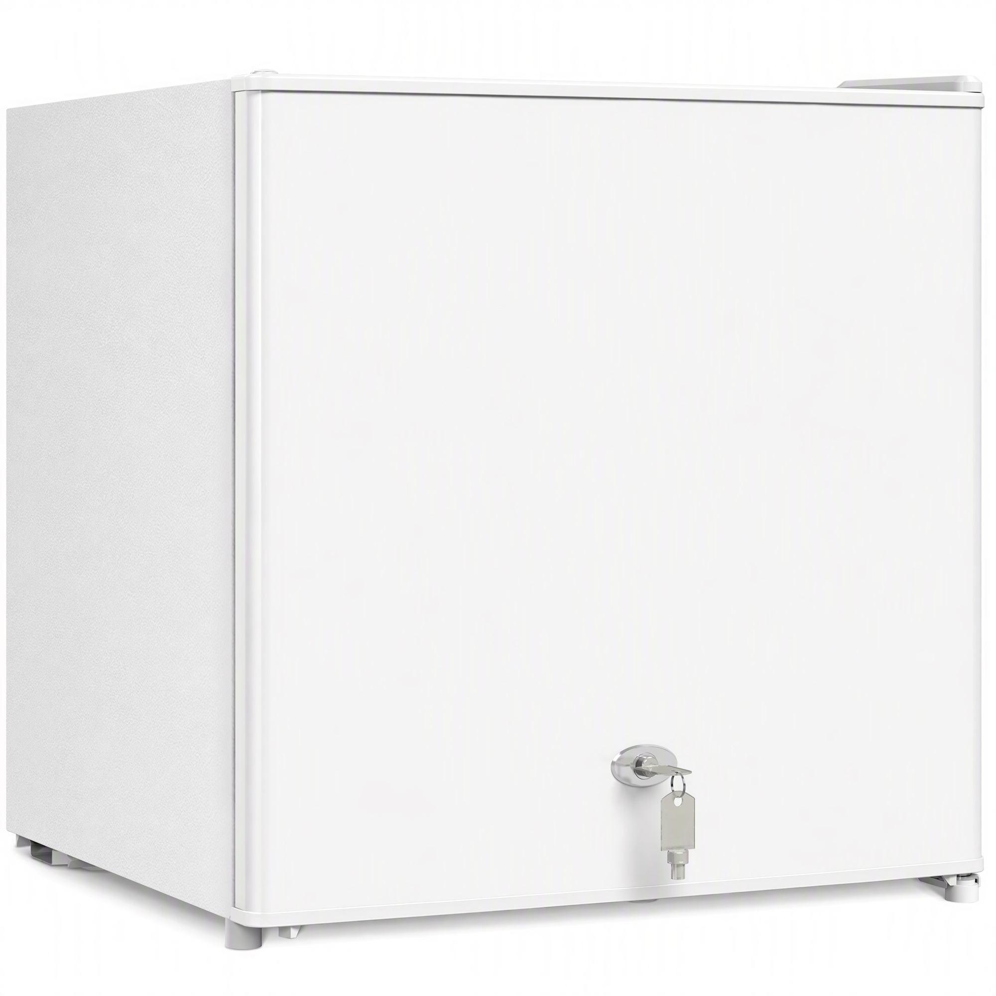 HOMCOM Mini-Gefrierschrank 35 L Gefrierbox elektrisch freistehend 161 W Mini Gefriertruhe Minikühlschrank 41dB -14 bis -24℃ 5-stufige Temperaturregelung 47 x 44,2 x 48,8 cm Weiß Aosom