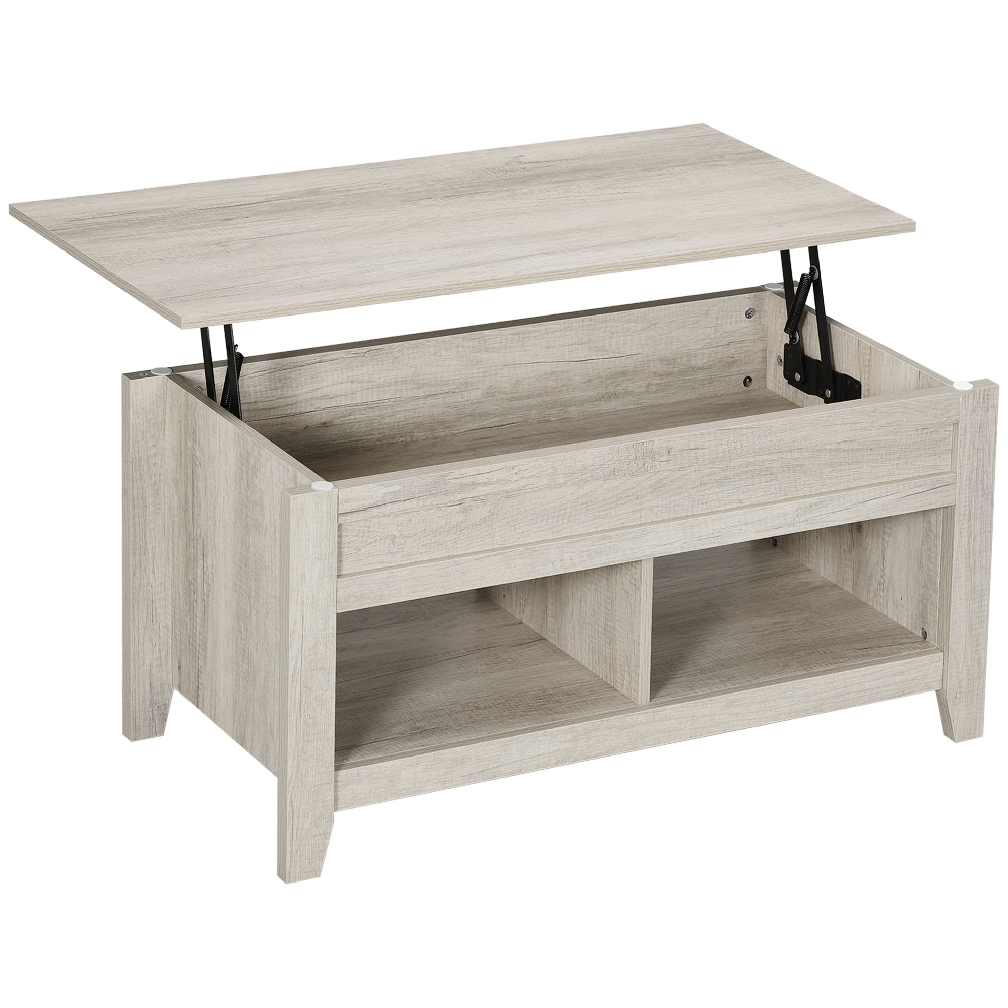 HOMCOM light oak table in engineered wood (ref. 839-135AK)
