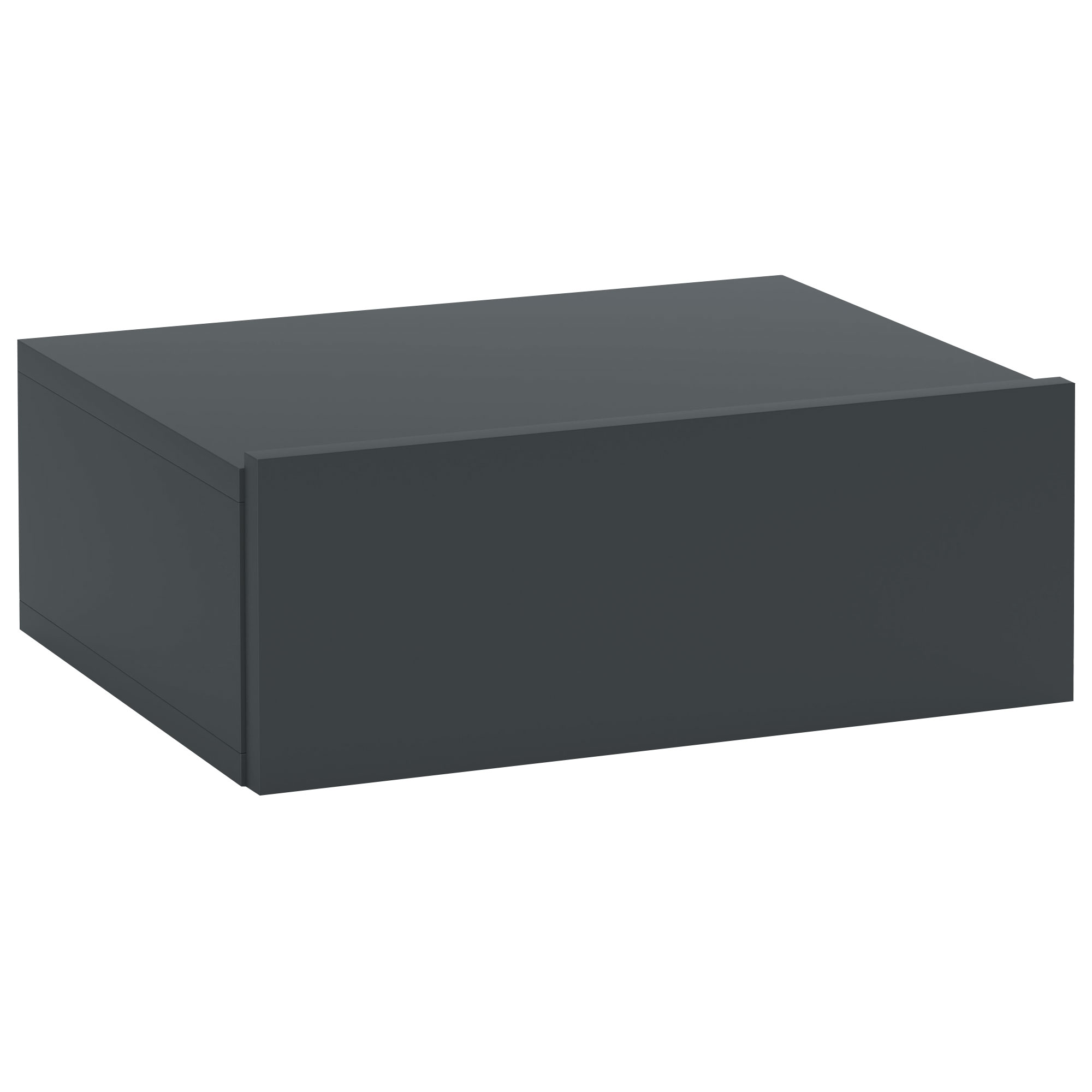 HOMCOM Noptiera Suspendata cu Sertar din PAL, 40x30x15 cm, Negru | Aosom Romania
