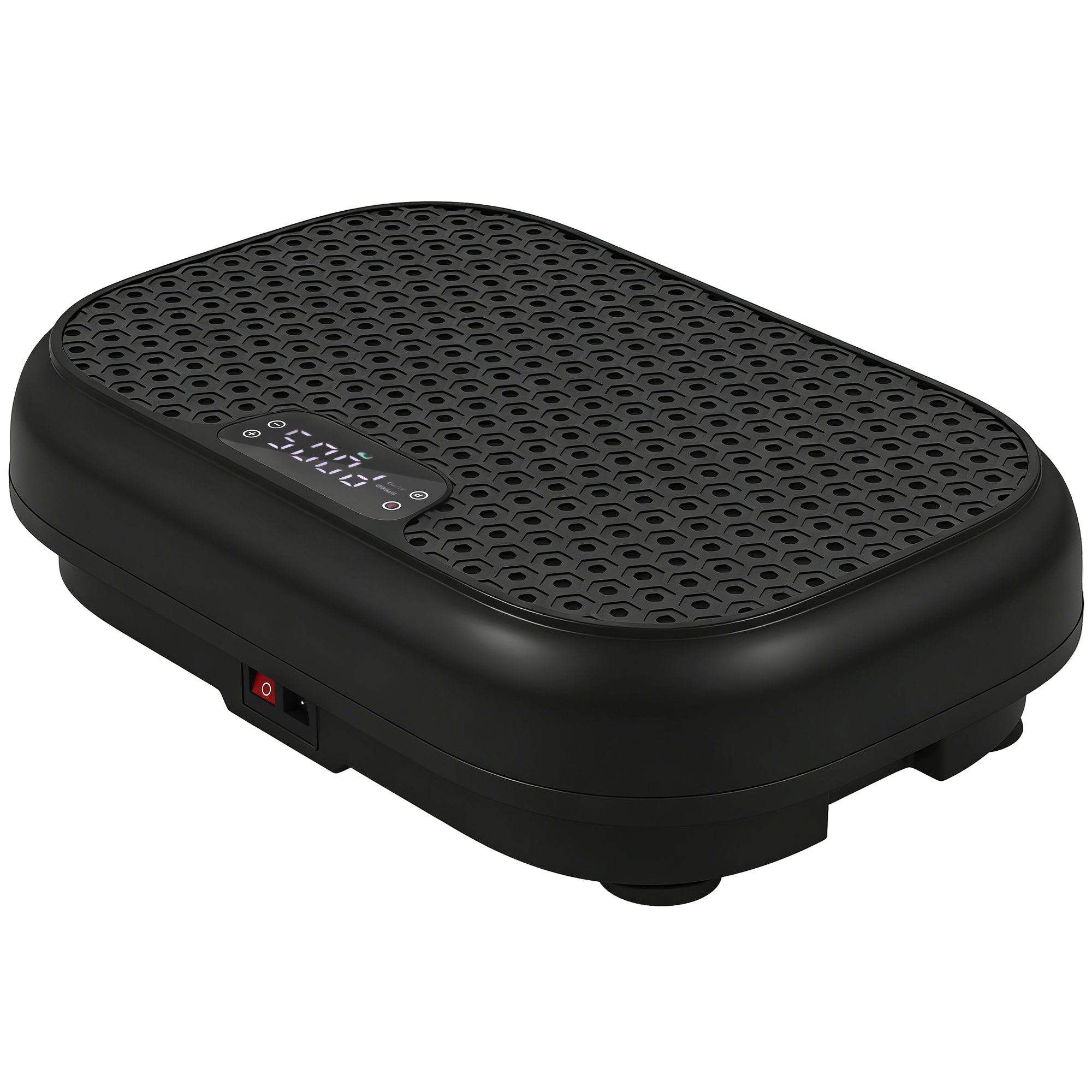 SPORTNOW Vibrationsplatte Rüttelplatte mit 120 Intensitätsstufen 5 Vorprogramm Fernbedienung LED-Display Vibrationsgerät bis 120 kg Vibrationstrainer für Zuhause Muskelaufbau Ganzkörpertraining   Aosom von SPORTNOW