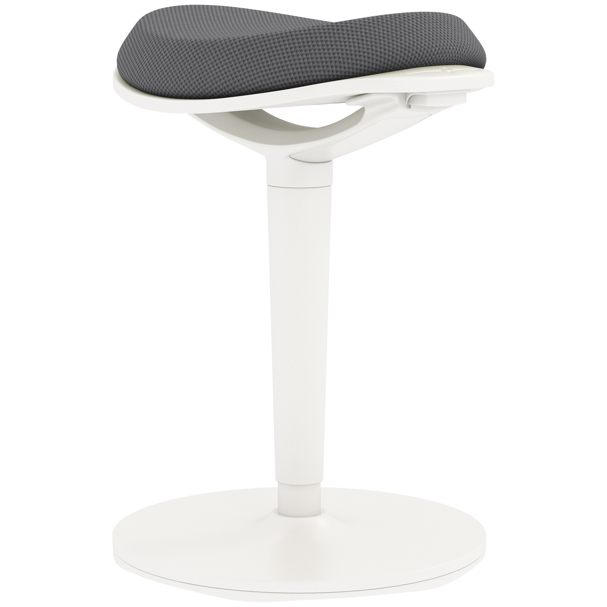 Swing Stool, Ergonomic, Height Adjustable, up to 120 kg, 42.5x35.5x56.5-71.5cm, Gray
