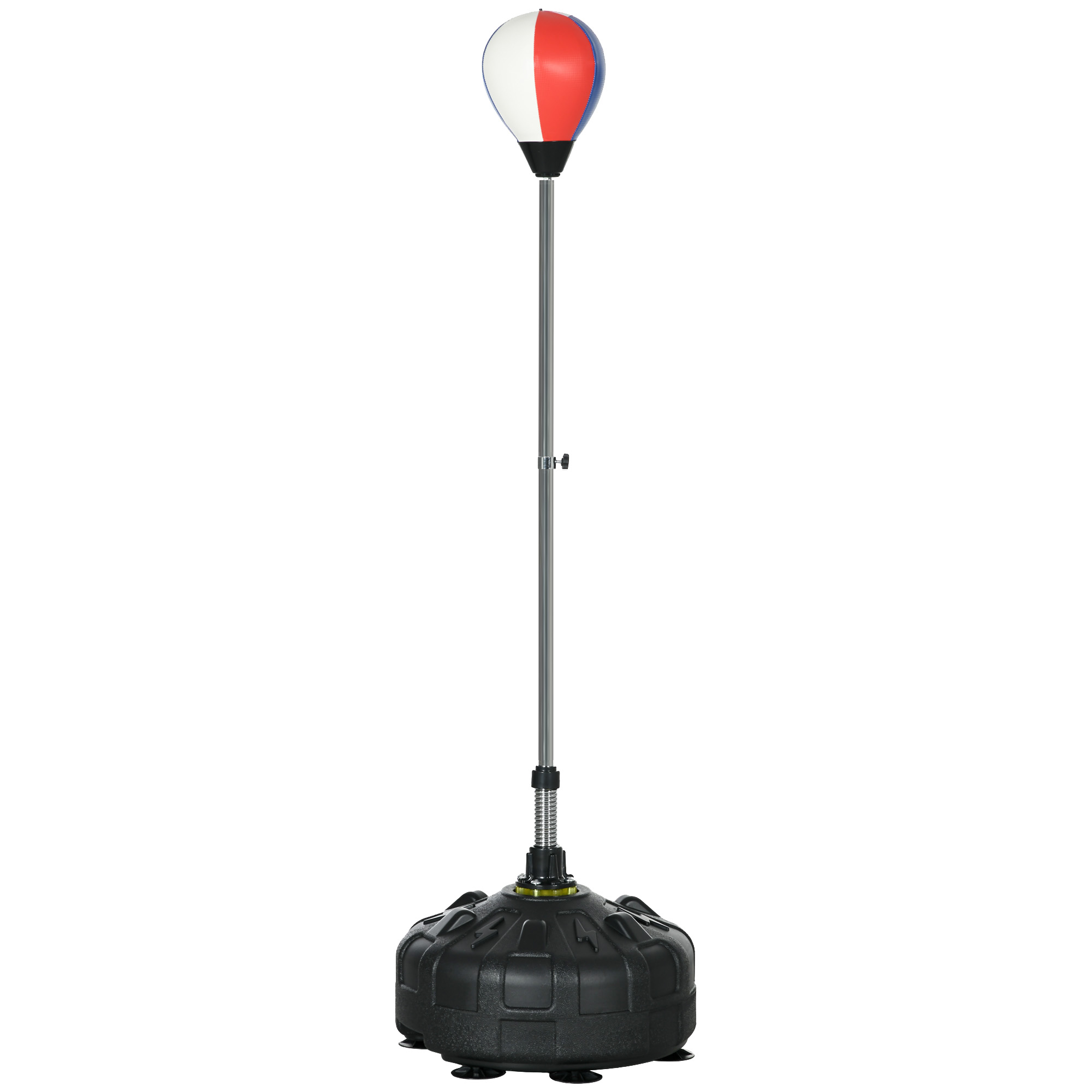 SPORTNOW Punching Ball de podea Baza Umpluta Inaltime Reglabila 147-165 cm | Aosom Romania