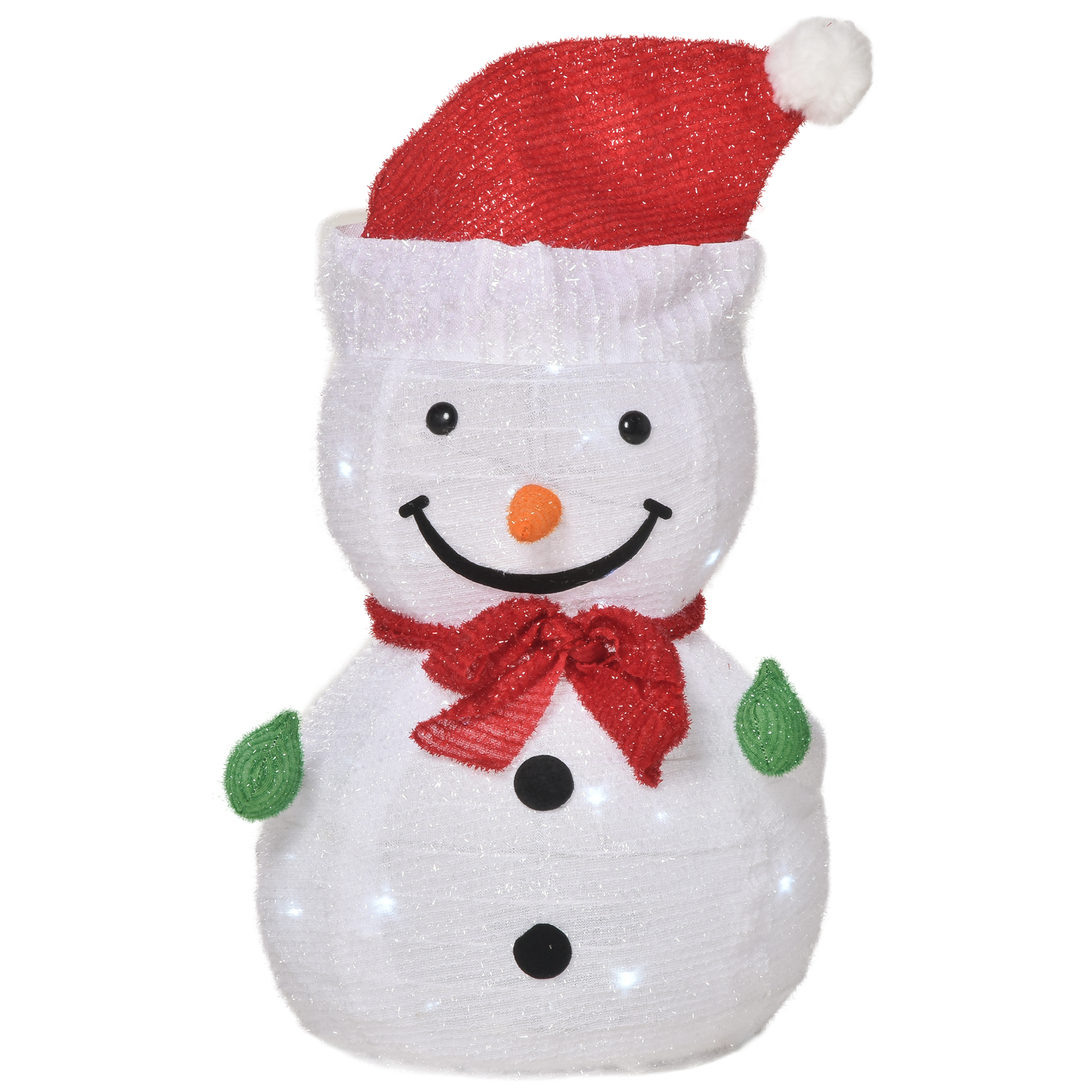 Weihnachtsdekoration Schneemann Outdoor.Weihnachtsdeko Weihnachtslicht, inkl. LEDS, 30 cm x 30 cm x 51 cm, Rot+Weiß