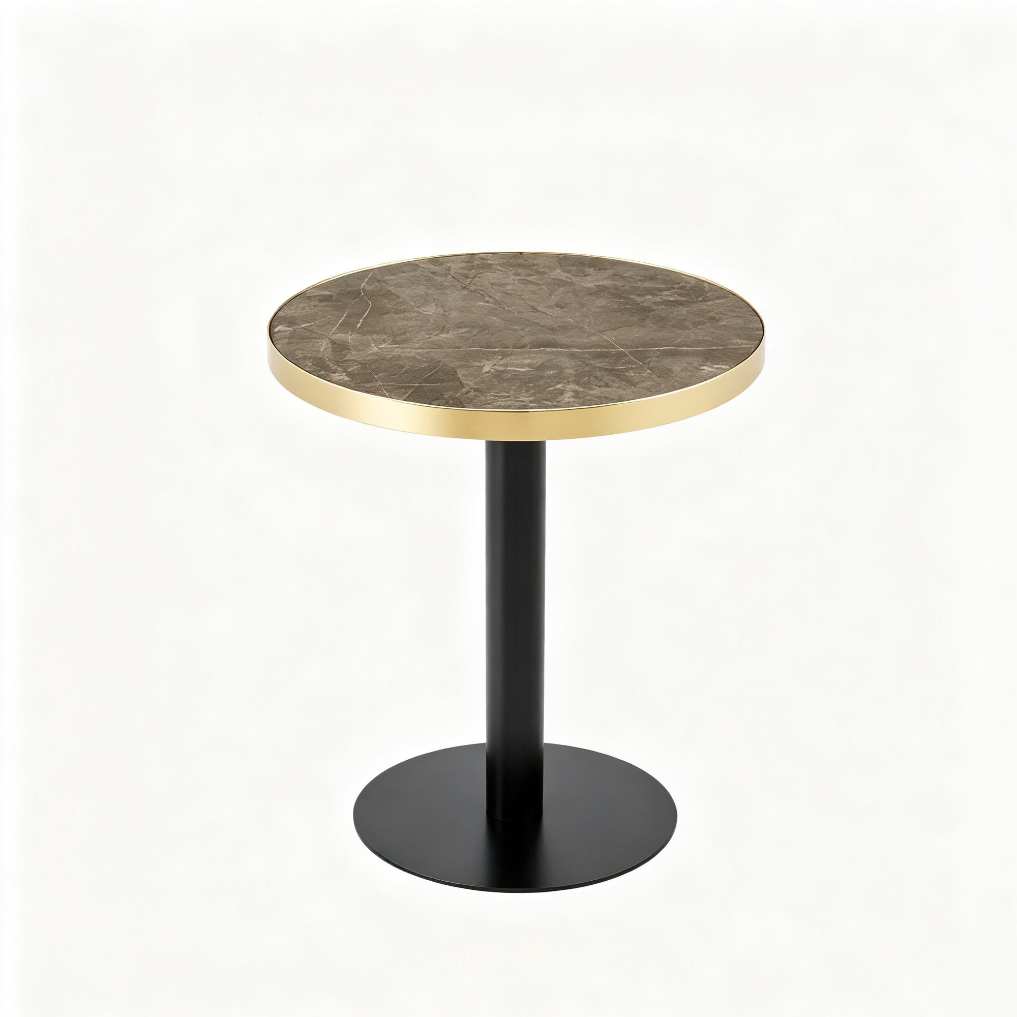 Table d'appoint ronde, Gris Aosom France Table d'appoint ronde, Gris Aosom France