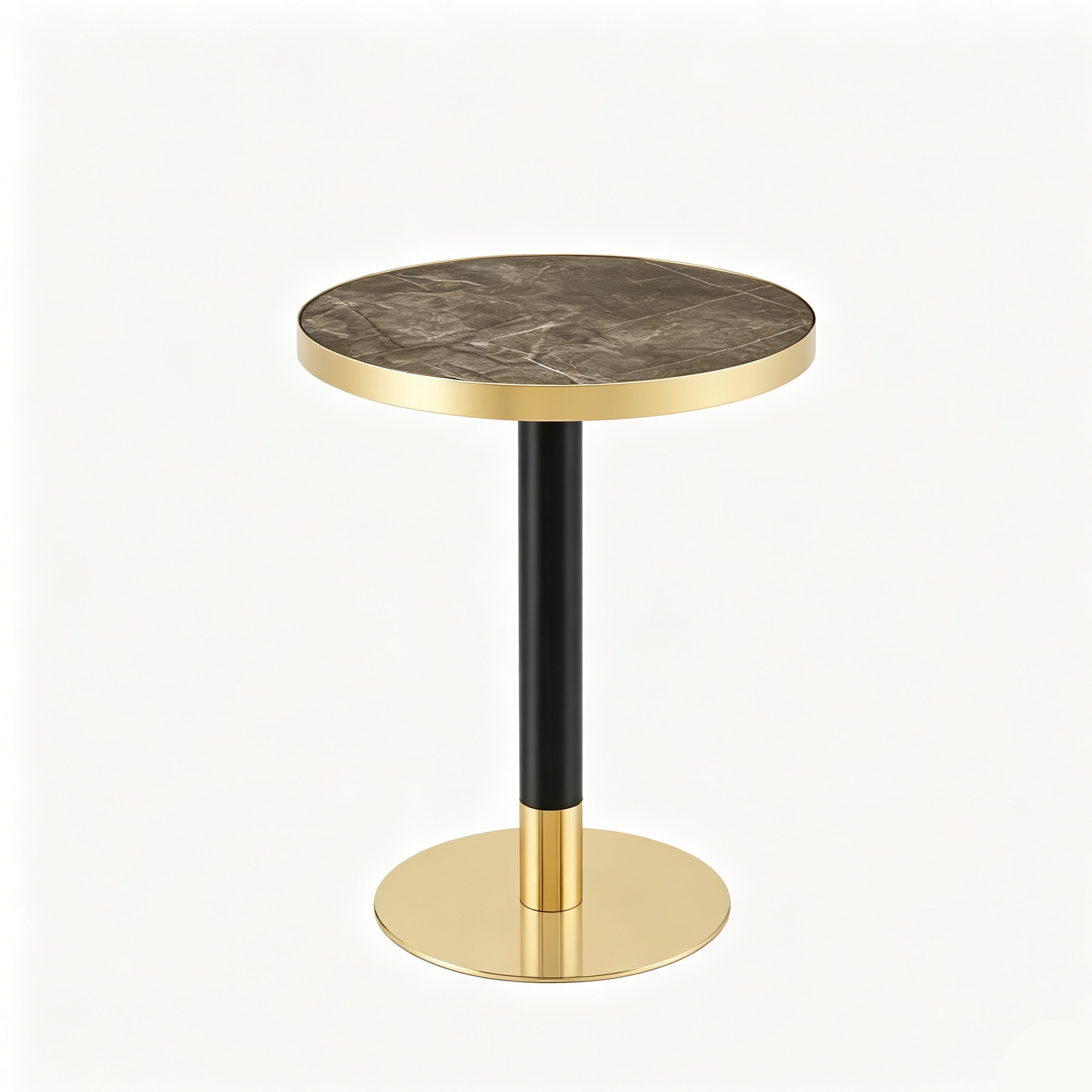 Table d'appoint ronde, Gris Aosom France Table d'appoint ronde, Gris Aosom France