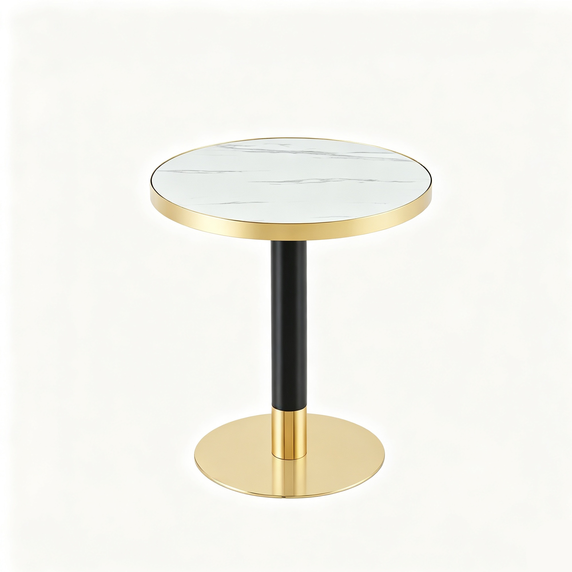 Table d'appoint ronde, Blanc Aosom France Table d'appoint ronde, Blanc Aosom France