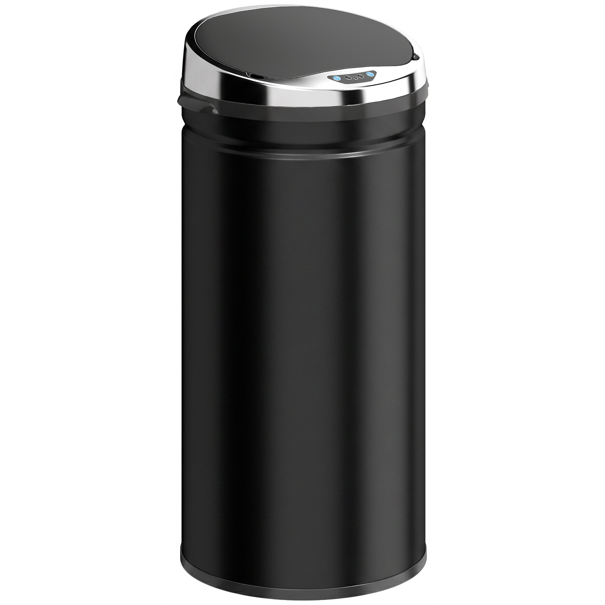 HOMCOM 42L Automatic Motion Sensor Rubbish Bin with Fingerprint Resistant, Stainless Steel, Black HOMCOM 42L Automatic Motion Sensor Rubbish Bin with Fingerprint Resistant, Stainless Steel, Black