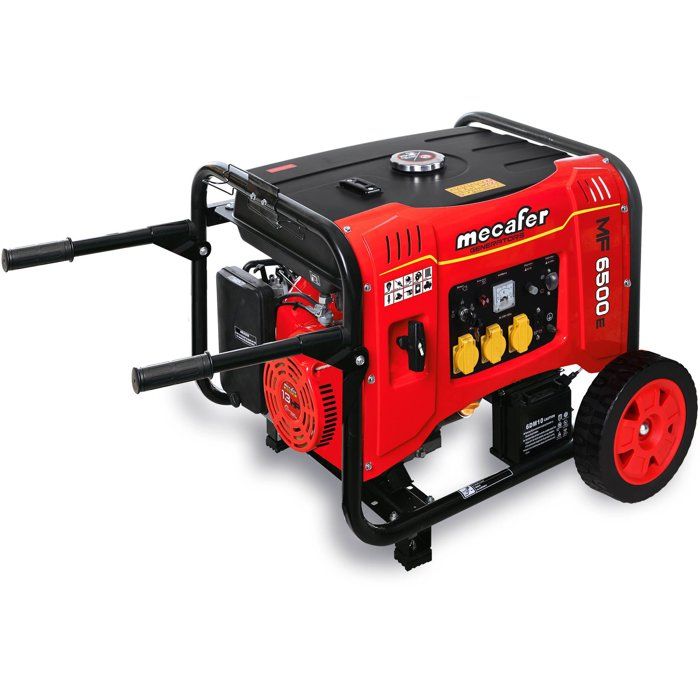 Mecafer - Groupe électrogène MF 6500E - 5500W - Démarrage électrique - Image 4