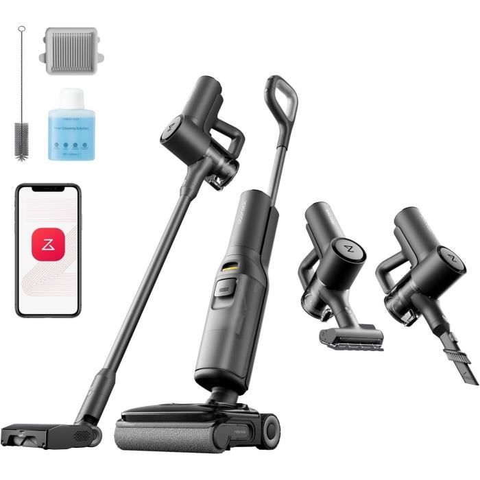 Joom Octopia Roborock F25 Ace Combo - Aspirateur Laveur Sans Fil 5-En-1 - Puissance 20 Kpa - Lavage À Chaud À 90 °C - Auto-Nettoyage Automatique - Image 7
