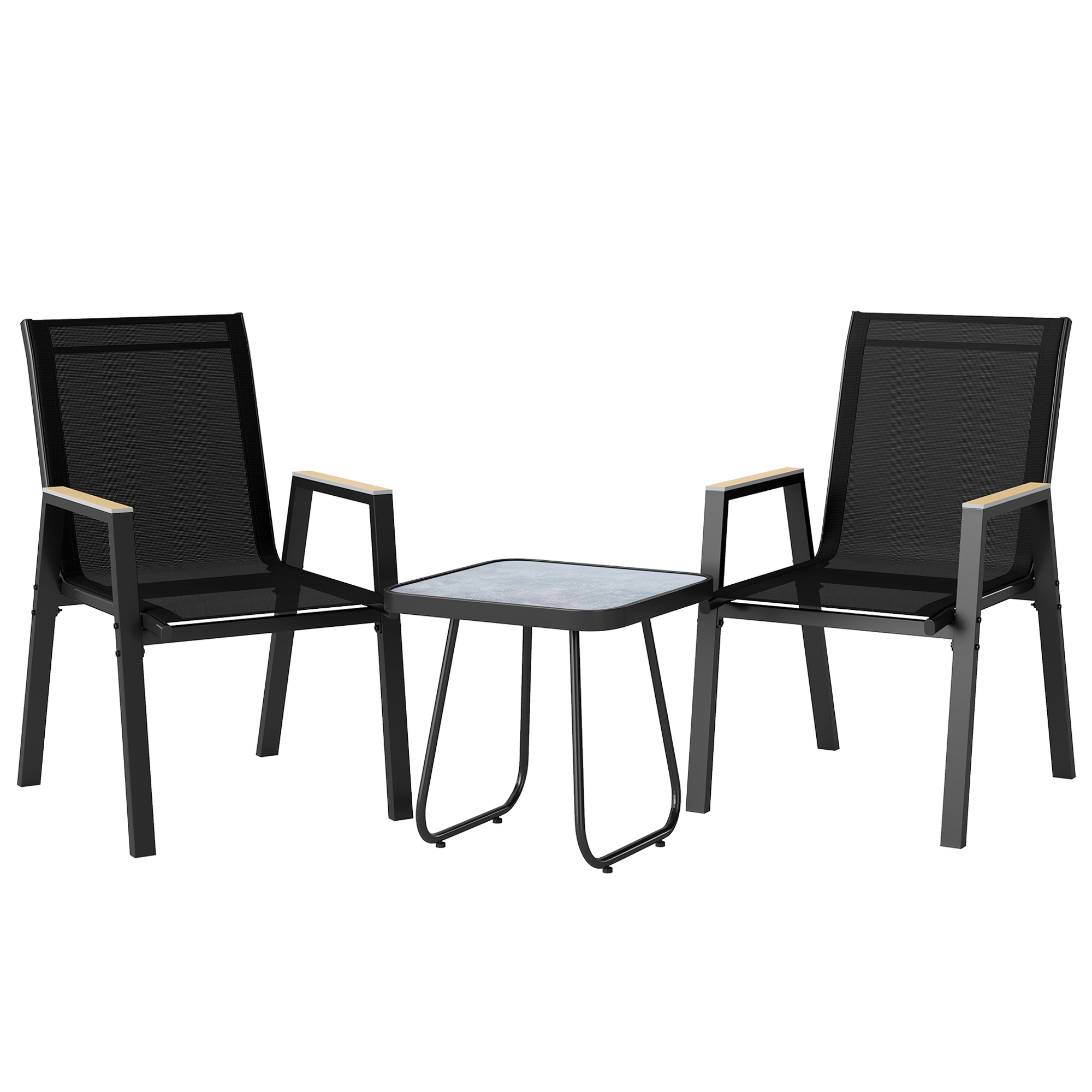 Outsunny set bistro terasa elegant | Aosom Romania