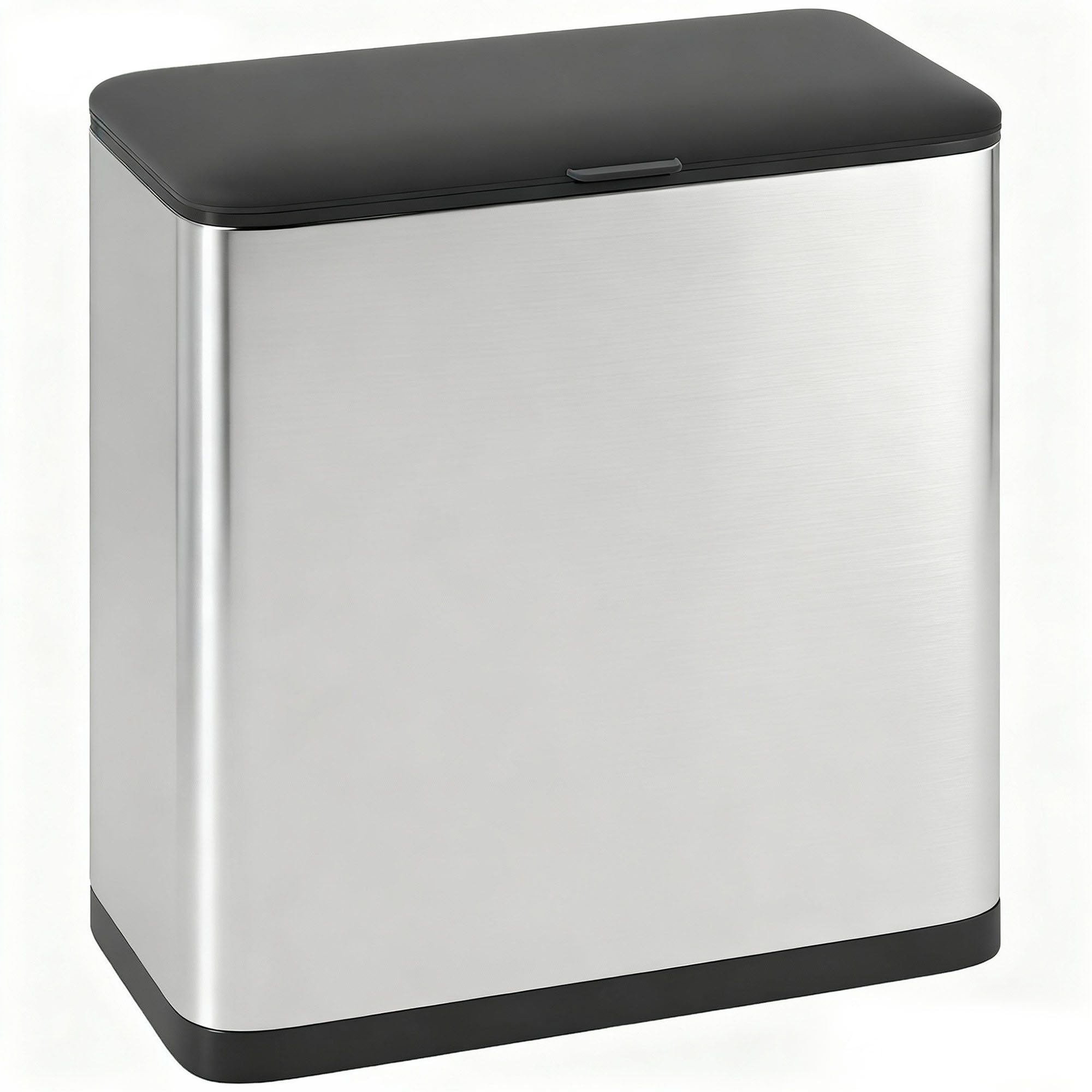 HOMCOM 8L Hanging Kitchen Bin, Rubbish bin with Lid and Removable Inner Bucket for Under Cabinet Door, Under Sink, Office HOMCOM 8L Hanging Kitchen Bin, Rubbish bin with Lid and Removable Inner Bucket for Under Cabinet Door, Under Sink, Office