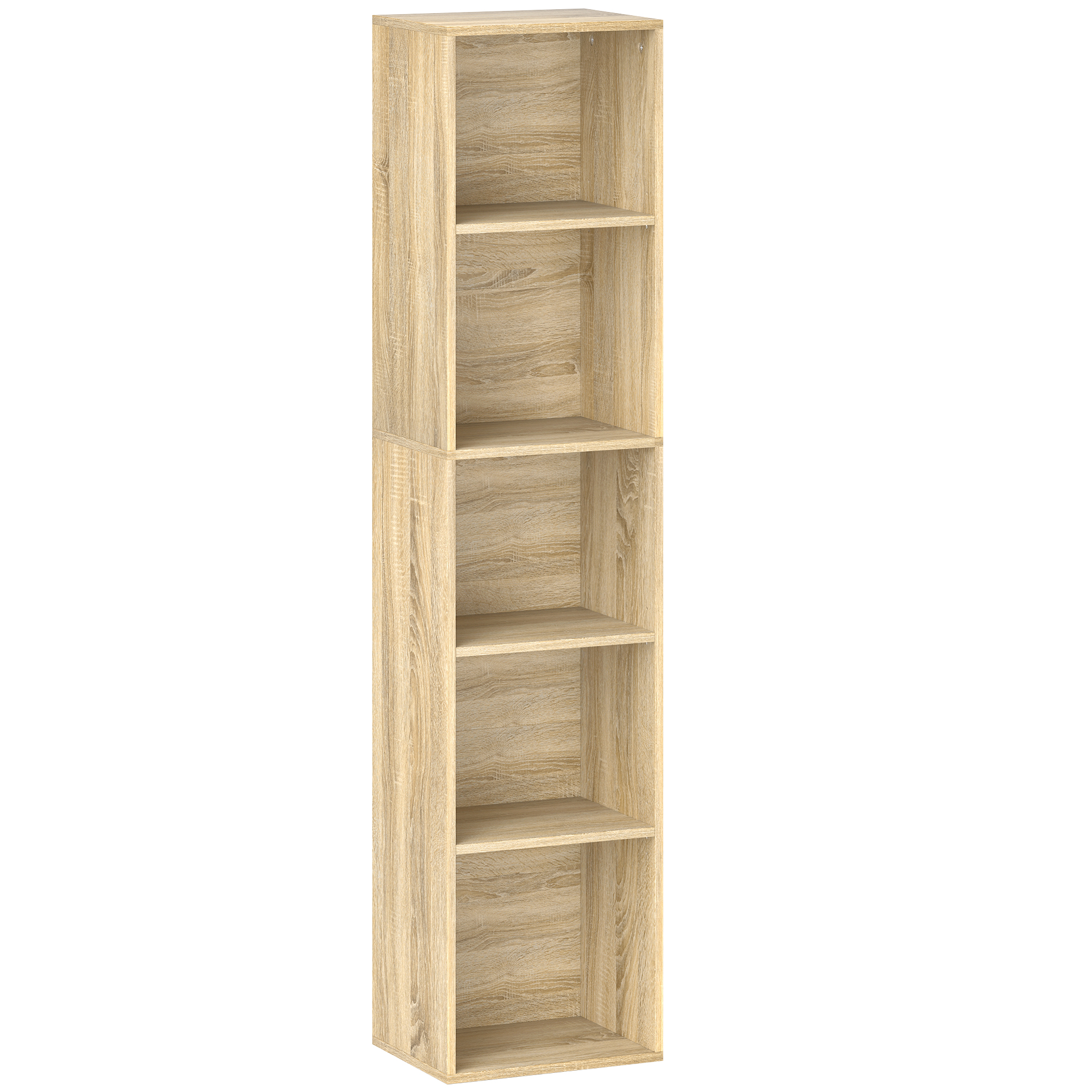 HOMCOM light oak shelf (ref. 836-598V00ND)