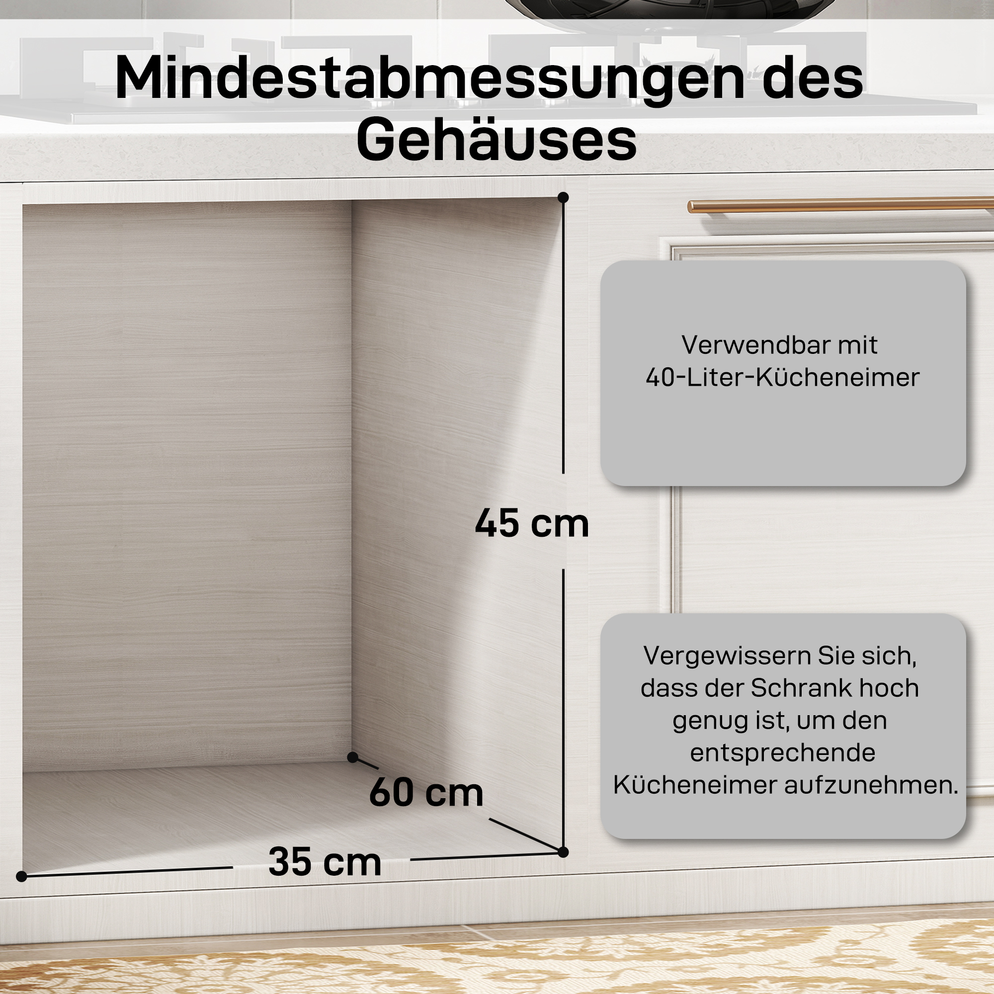 Pikendatav prügikast, 2 x 20 l, eemaldatavad konteinerid, plast, metall, hall