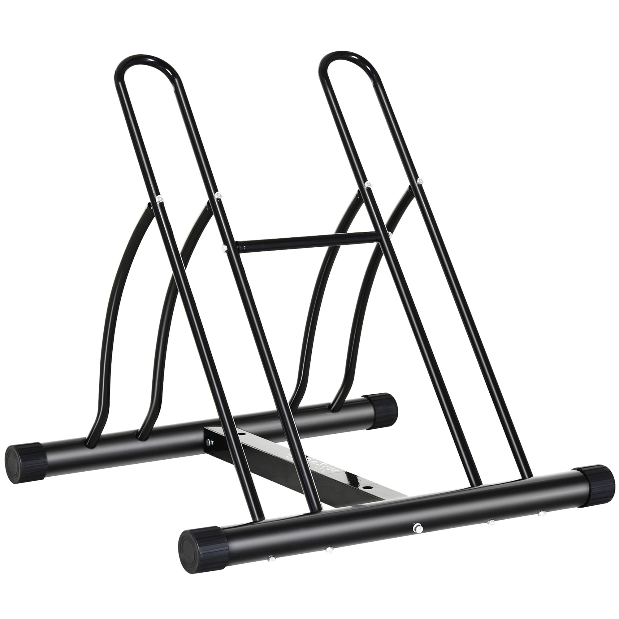 HOMCOM Fahrradständer Montageständer für Fahrräder, stabil aus Metall, schwarz, 60x54x57 cm, praktisches Zubehör   Aosom.de von HOMCOM