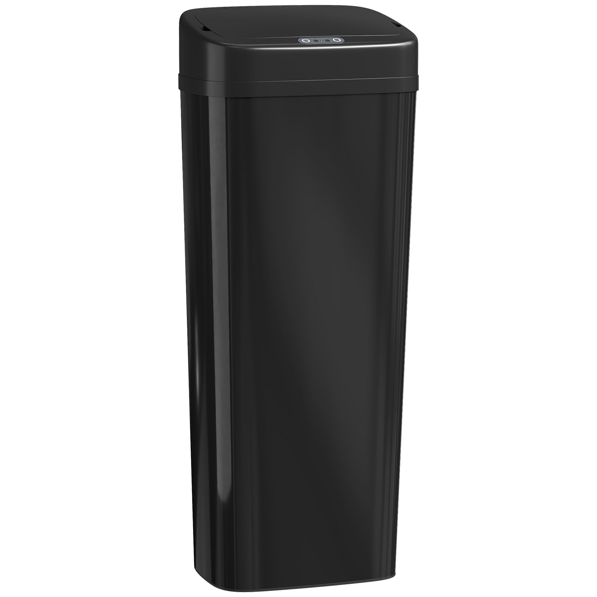 HOMCOM 50L Stainless Steel Sensor Bin – Black HOMCOM 50L Stainless Steel Sensor Bin – Black