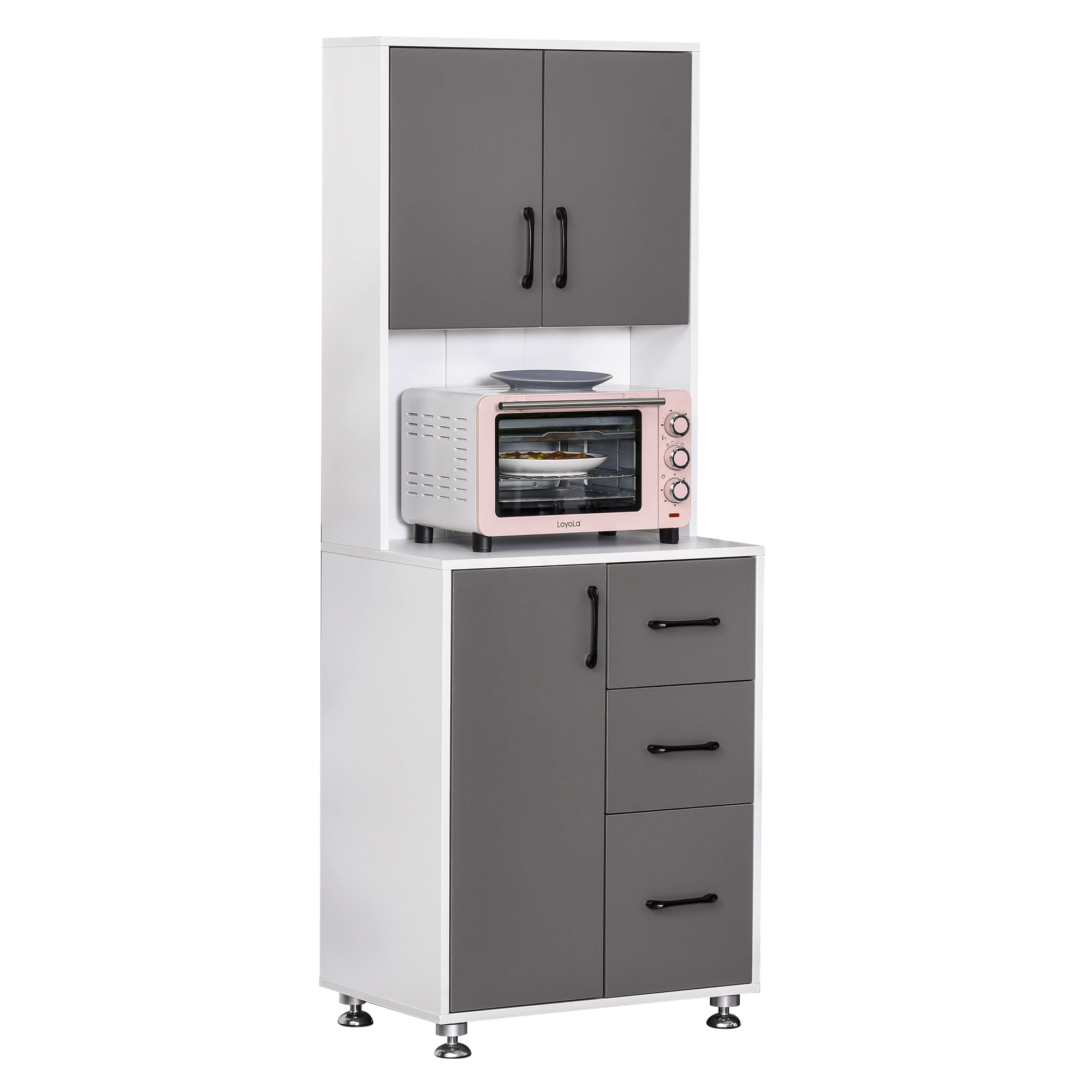 Mueble de almacenaje HOMCOM antracita (ref. 835-341)