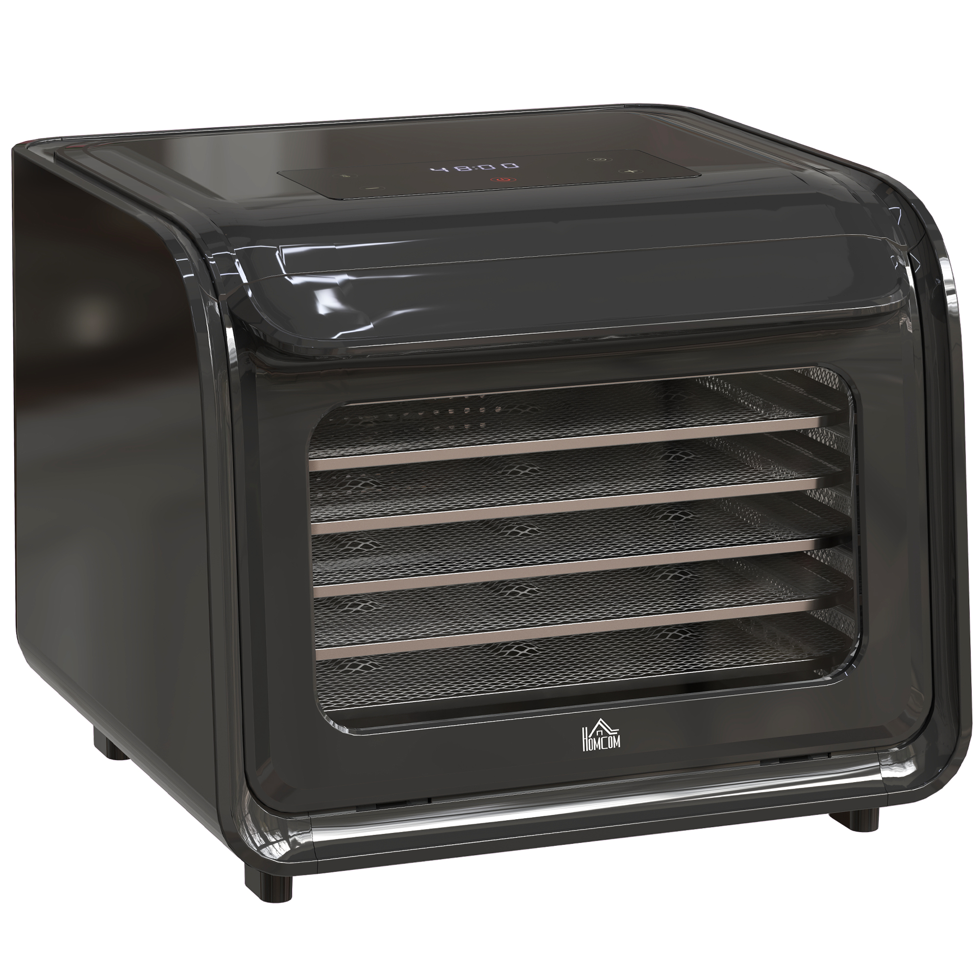 Homcom Black 35-70°C Six-Tray Food Dehydrator