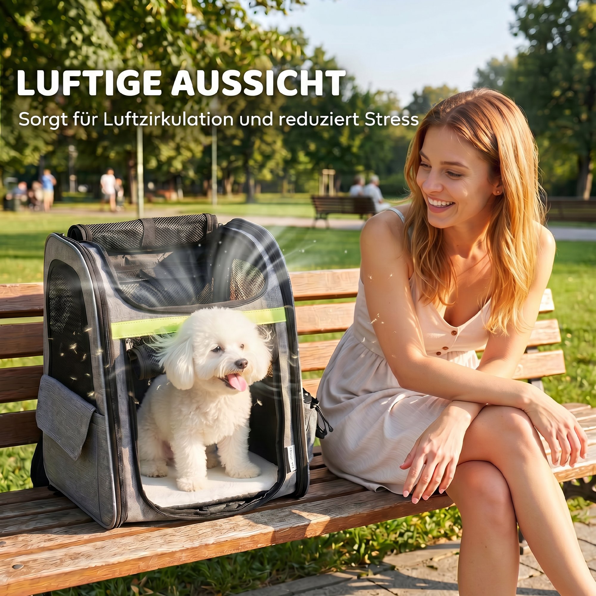 Laiendatav koerapuur, koerte transpordikast 5 tasku ja helkurribaga, koertele kuni 10 kg, 33,5x28x42cm, helehall