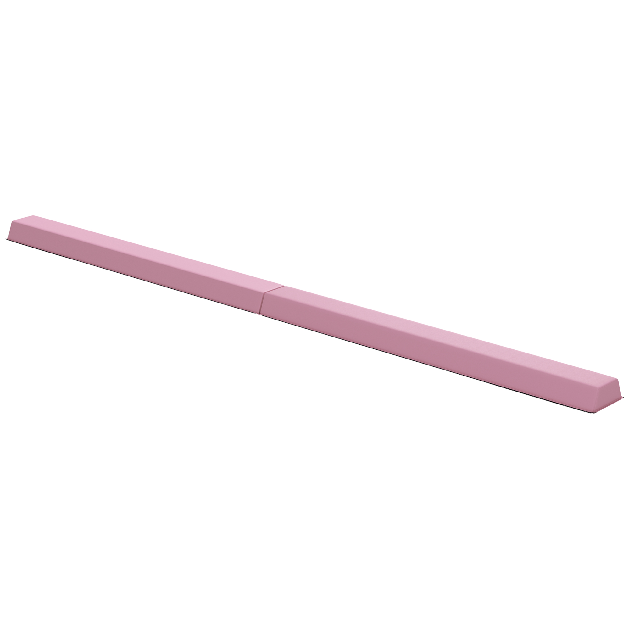 SPORTNOW 236 cm Klappbarer Schwebebalken, tragbar Turnbalken, rutschfest Balance Beam, Turn- und Balancierbalken bis 80 kg, für Kinder ab 3 Jahre, Indoor & Outdoor, Rosa Aosom