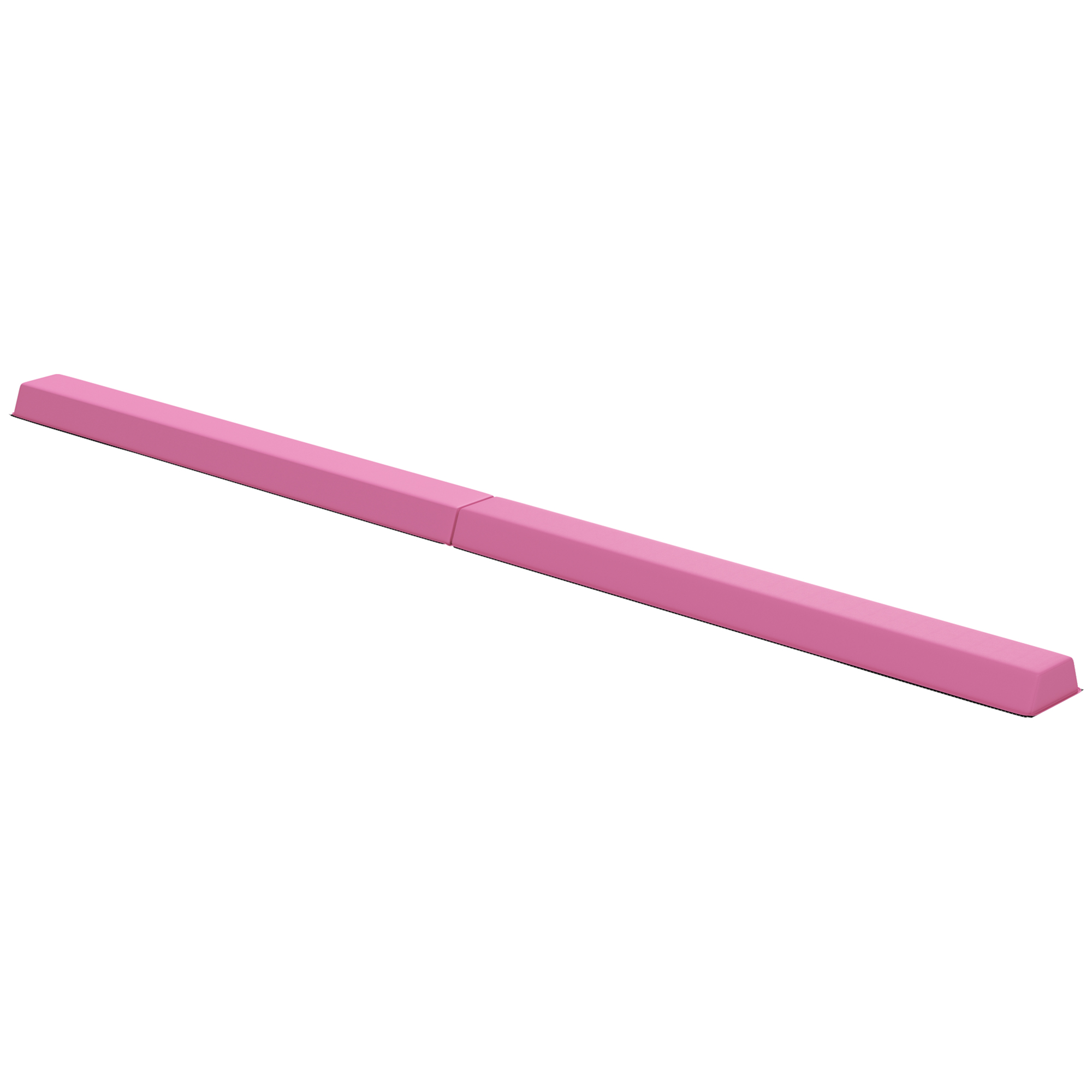SPORTNOW 236 cm Klappbarer Schwebebalken, tragbar Turnbalken, rutschfest Balance Beam, Turn- und Balancierbalken bis 80 kg, für Kinder ab 3 Jahre, Indoor & Outdoor, Hellrot Aosom