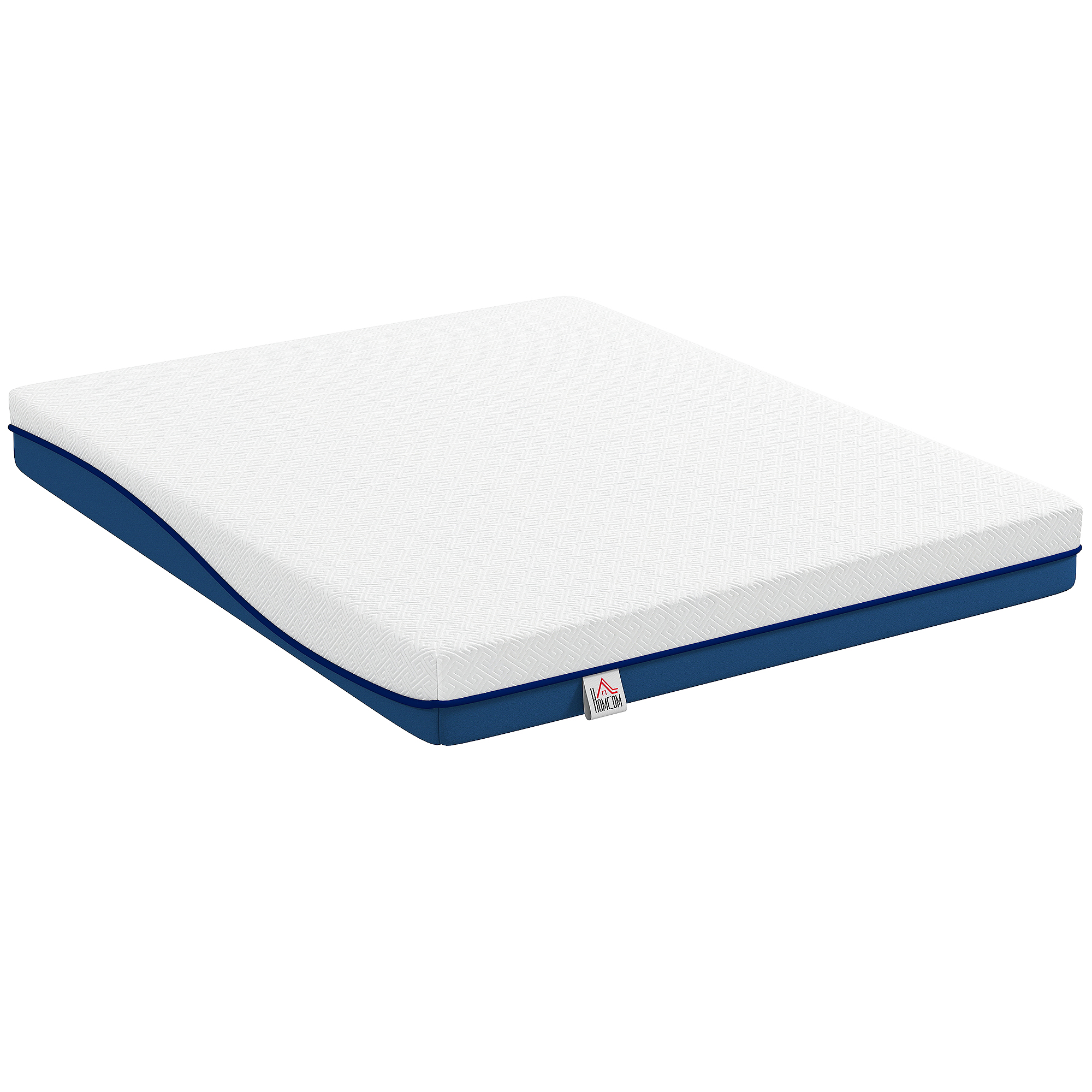 HOMCOM Matelas 160x200cm, matelas 2 personnes, mousse à mémoire de forme au thé vert, housse amovible lavable, fermeté moyenne HOMCOM Matelas 160x200cm, matelas 2 personnes, mousse à mémoire de forme au thé vert, housse amovible lavable, fermeté moyenne