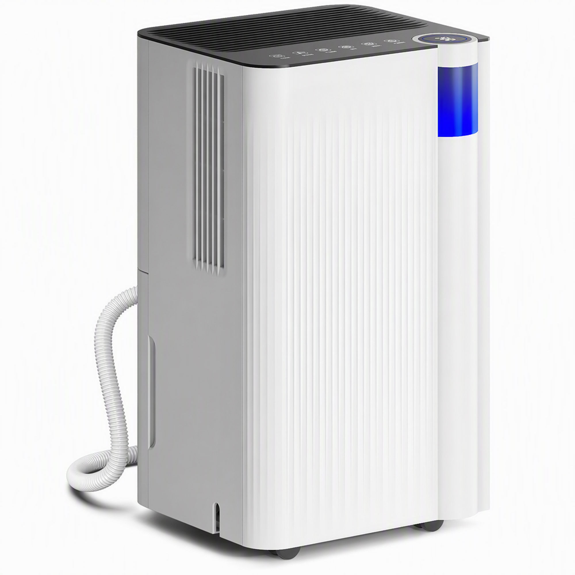 HOMCOM 12L/Day Dehumidifier, with Filter – White