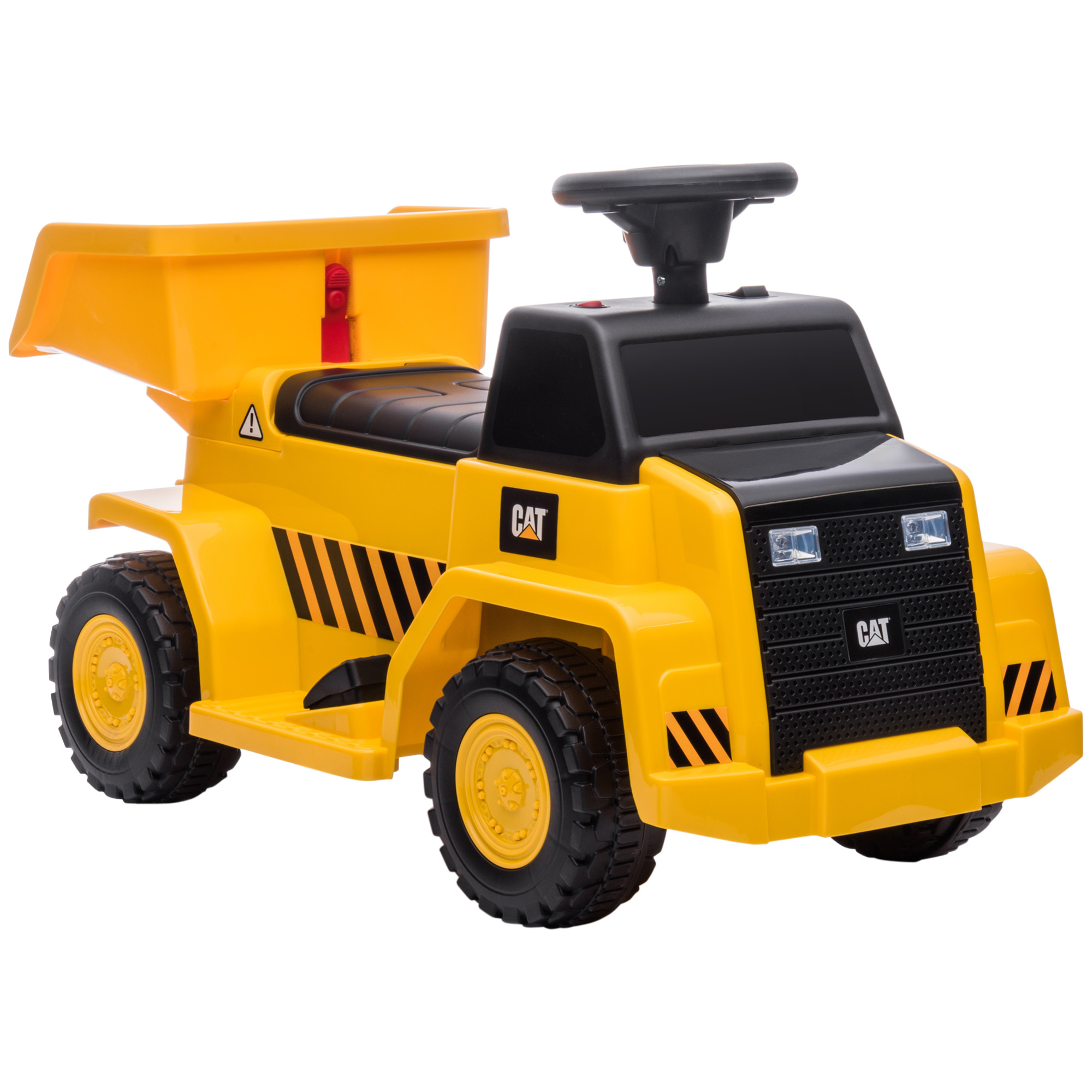 HOMCOM Elektro Kindertraktor, Spielfahrzeug mit kippbarer Ladefläche, Hupe, Aufsitztraktor mit Scheinwerfer, max. 3 km/h, für 1,5 bis 3 Jahre Aosom