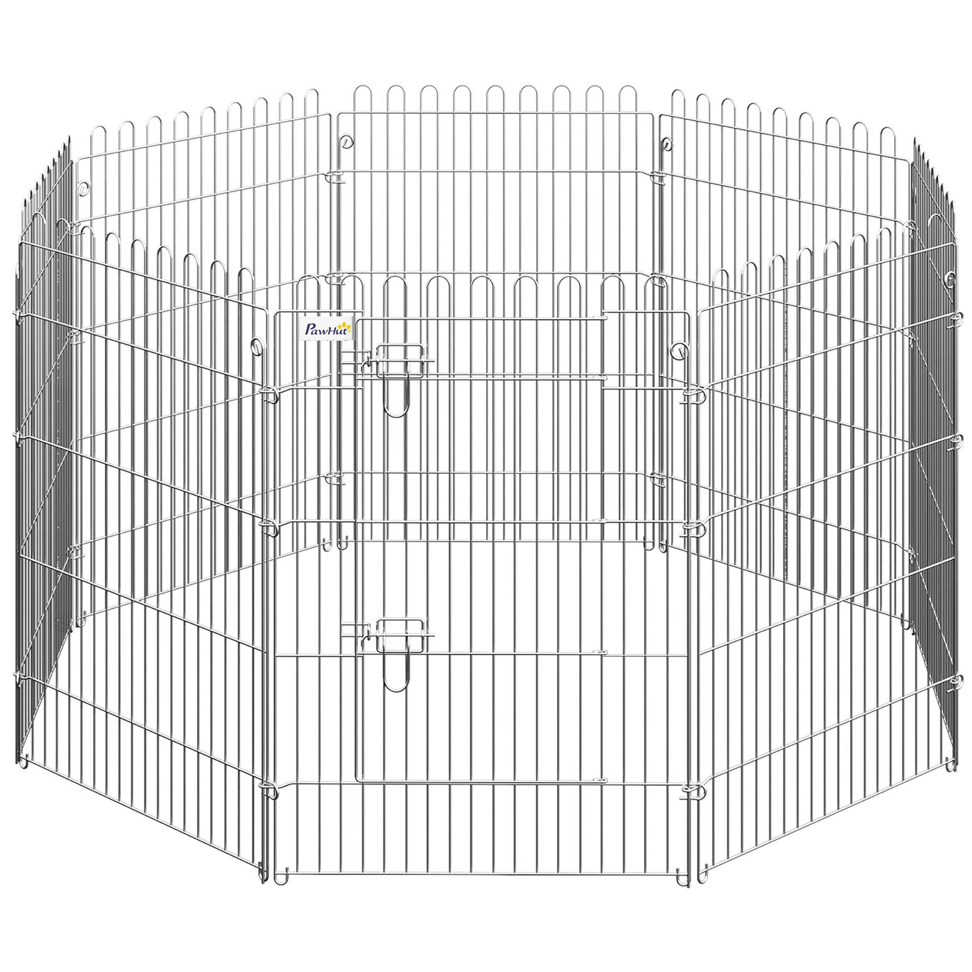 PawHut Freilaufgehege für Welpen 8-teiliges Laufstall Set 63x91 cm sicher stabil für Hunde & Haustiere   Aosom.de
