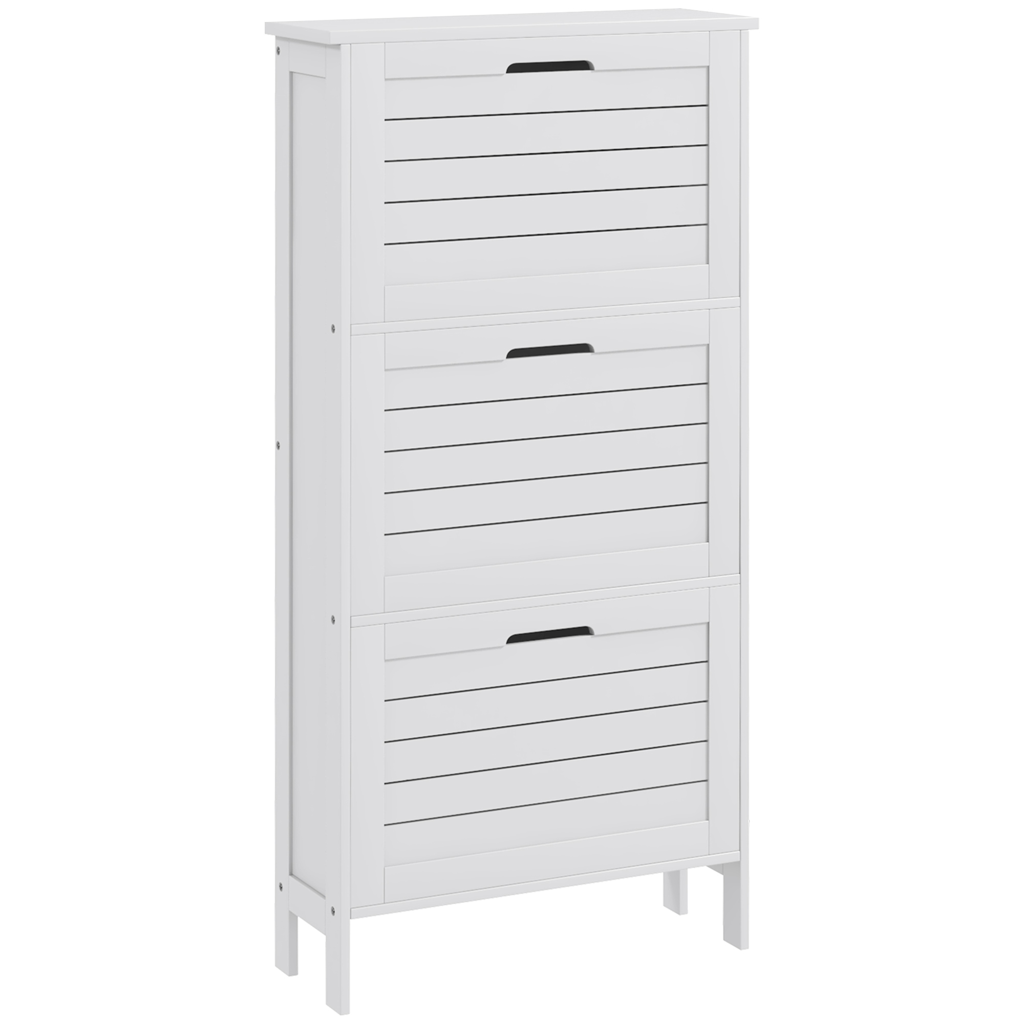 Mueble de almacenaje HOMCOM blanco roto (ref. 837-410V80WT)