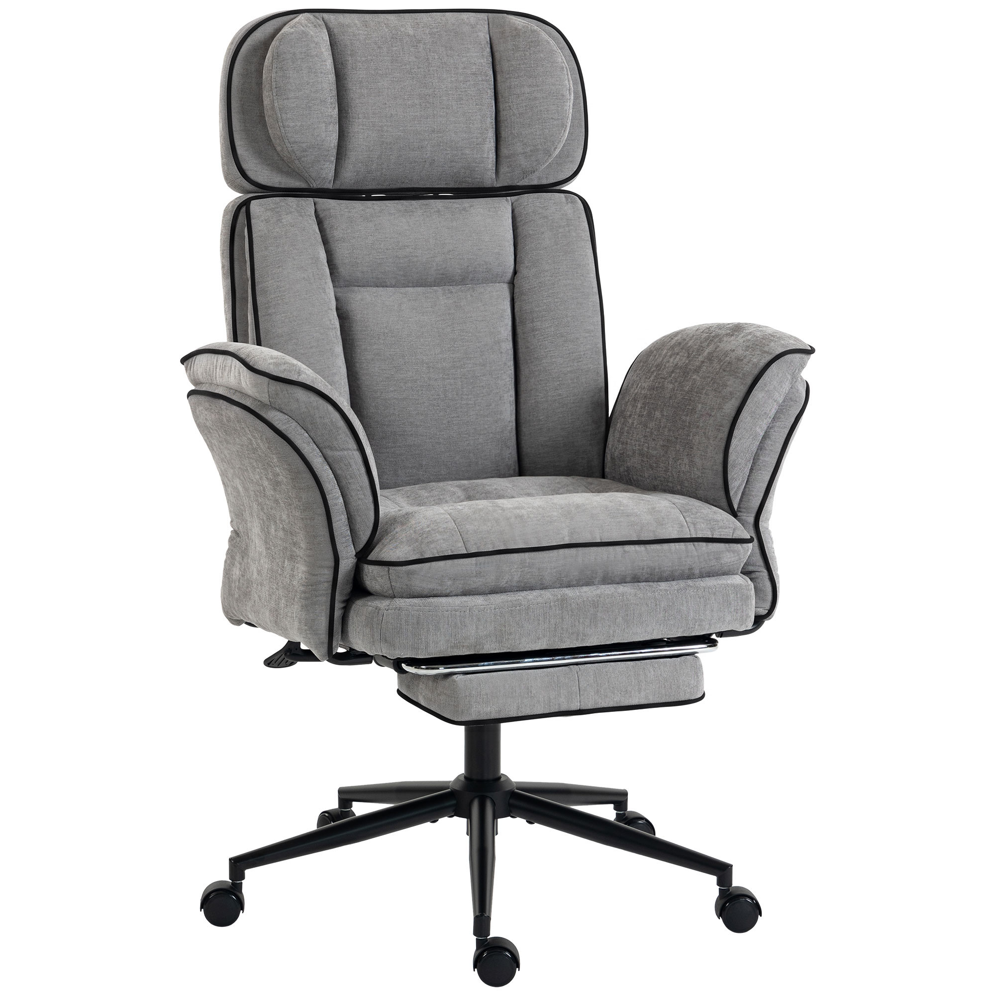 HOMCOM pearl grey chair (ref. 925-002V00MX)