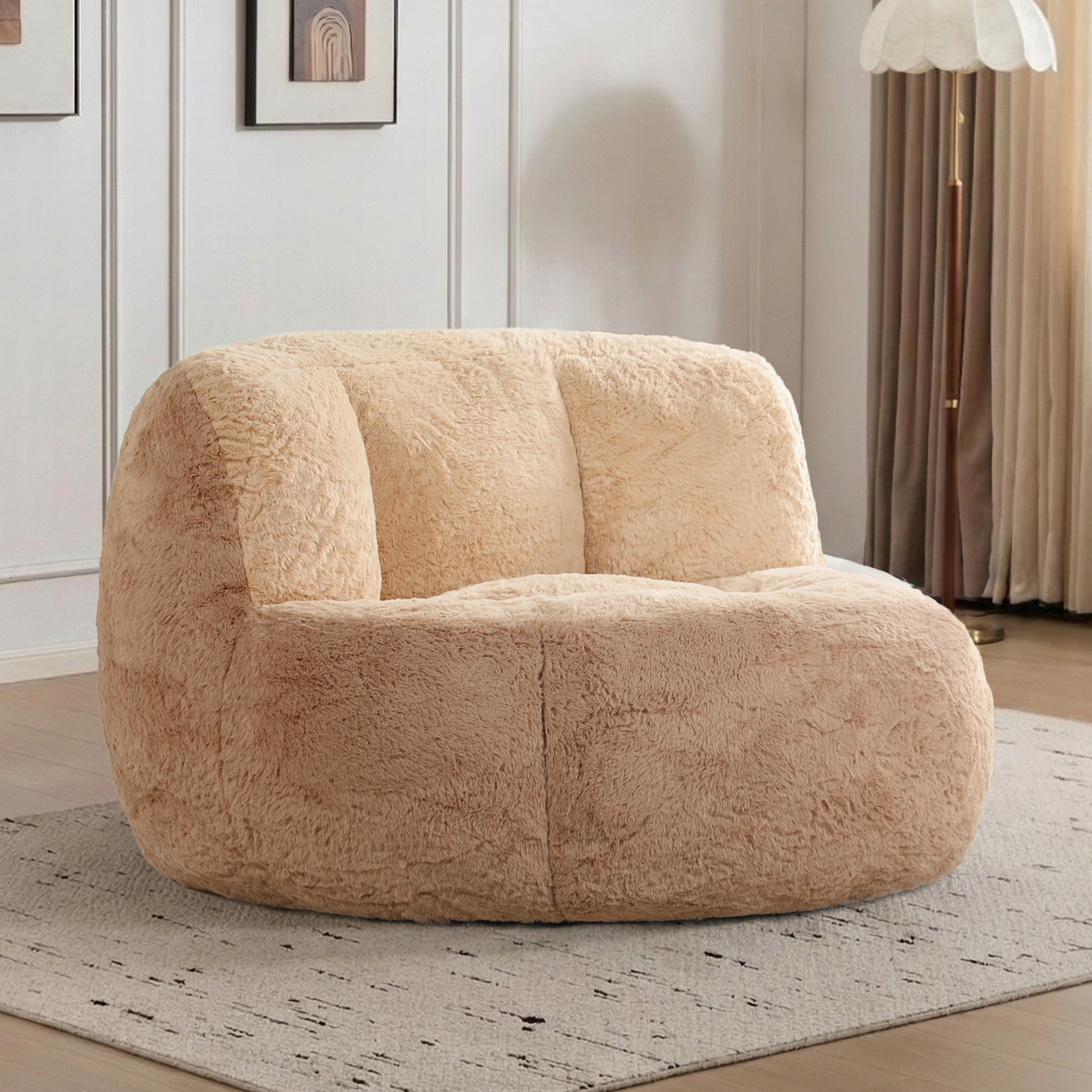 Großes Sitzsack-Sofa, Mehrfarbig Aosom.de
