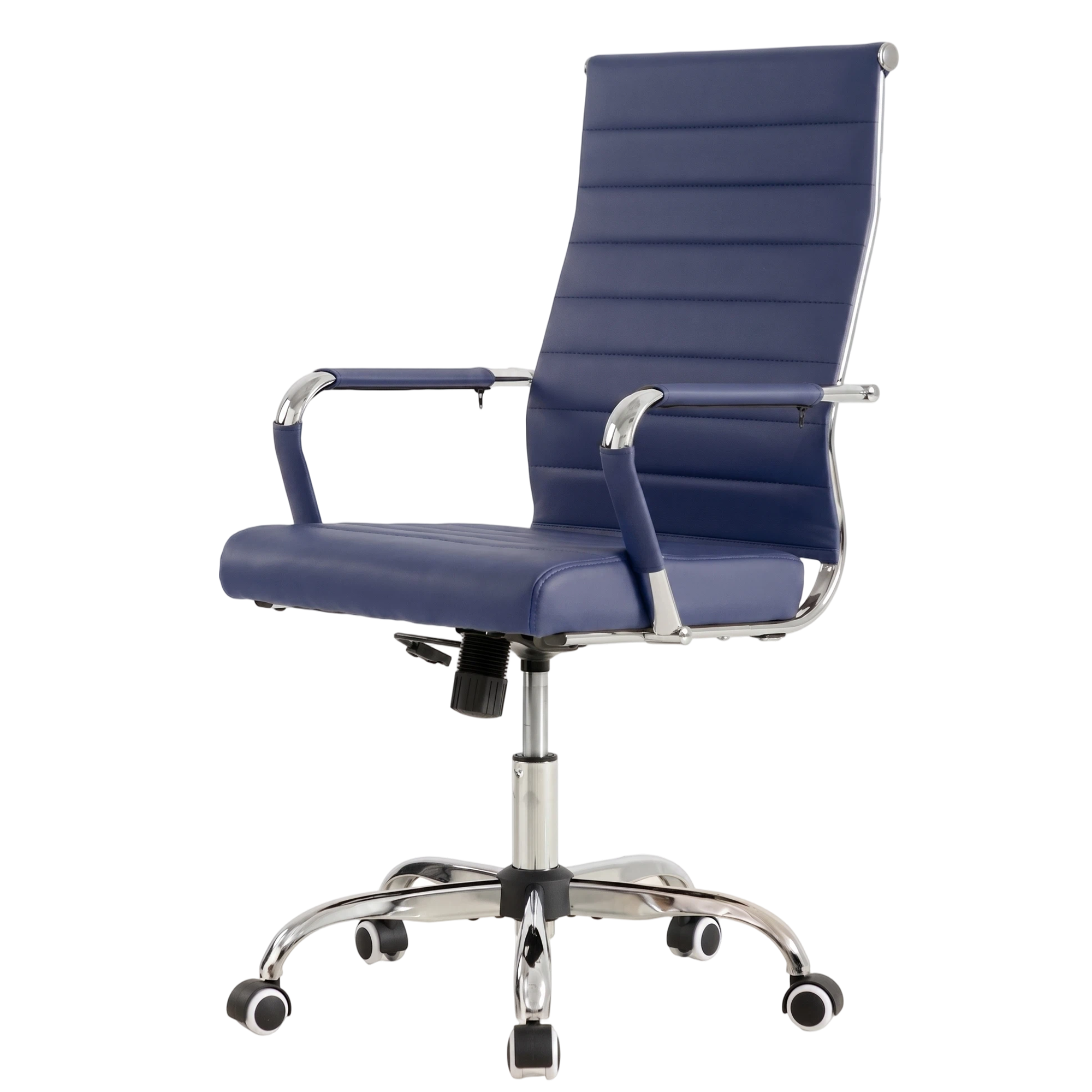 Bürostuhl mit Wipp- und Liegefunktion, Marineblau Aosom.de