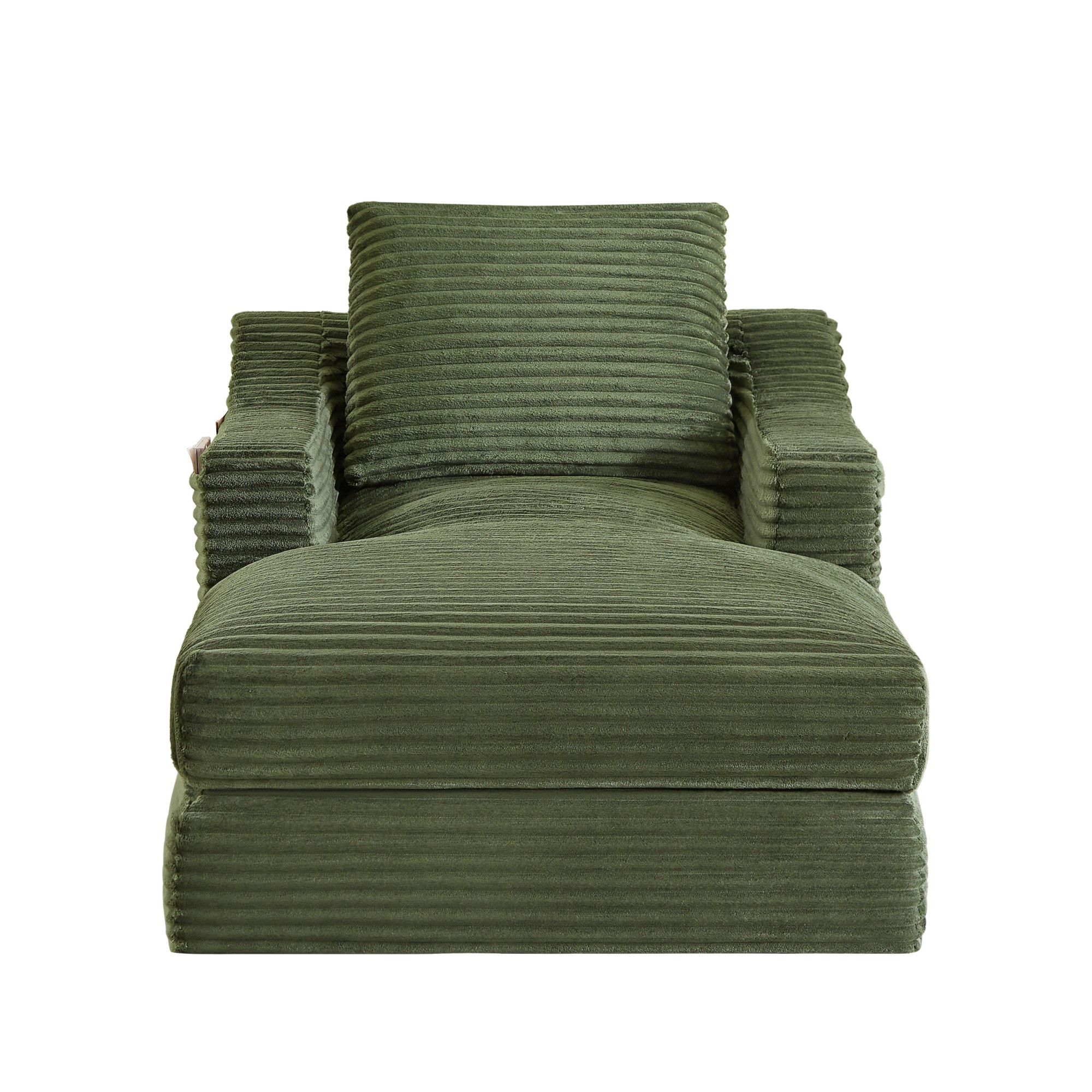 2-in-1-Loungesessel, Dunkelgrün Aosom.de