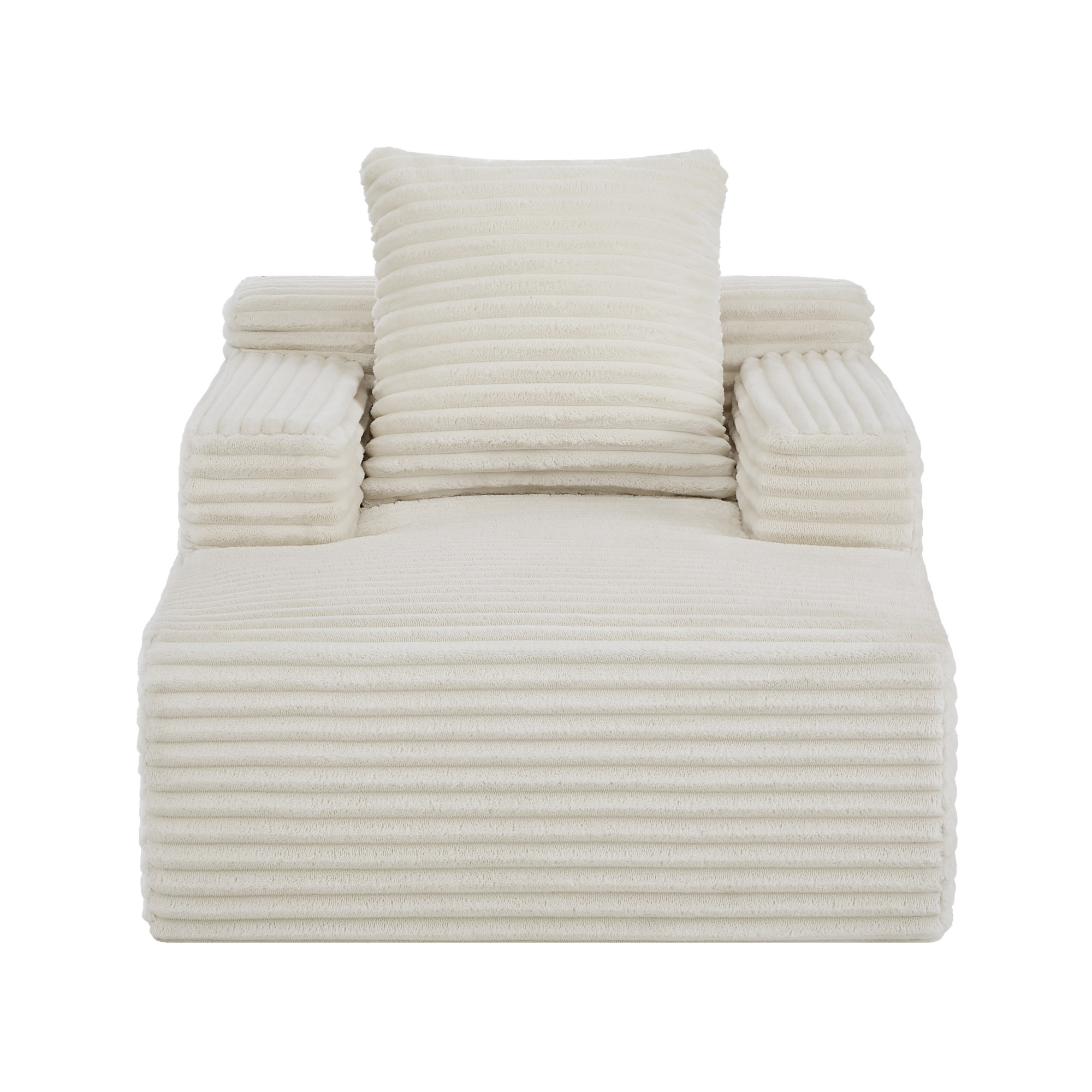 Chaiselongue-Sessel, Off-White Aosom.de