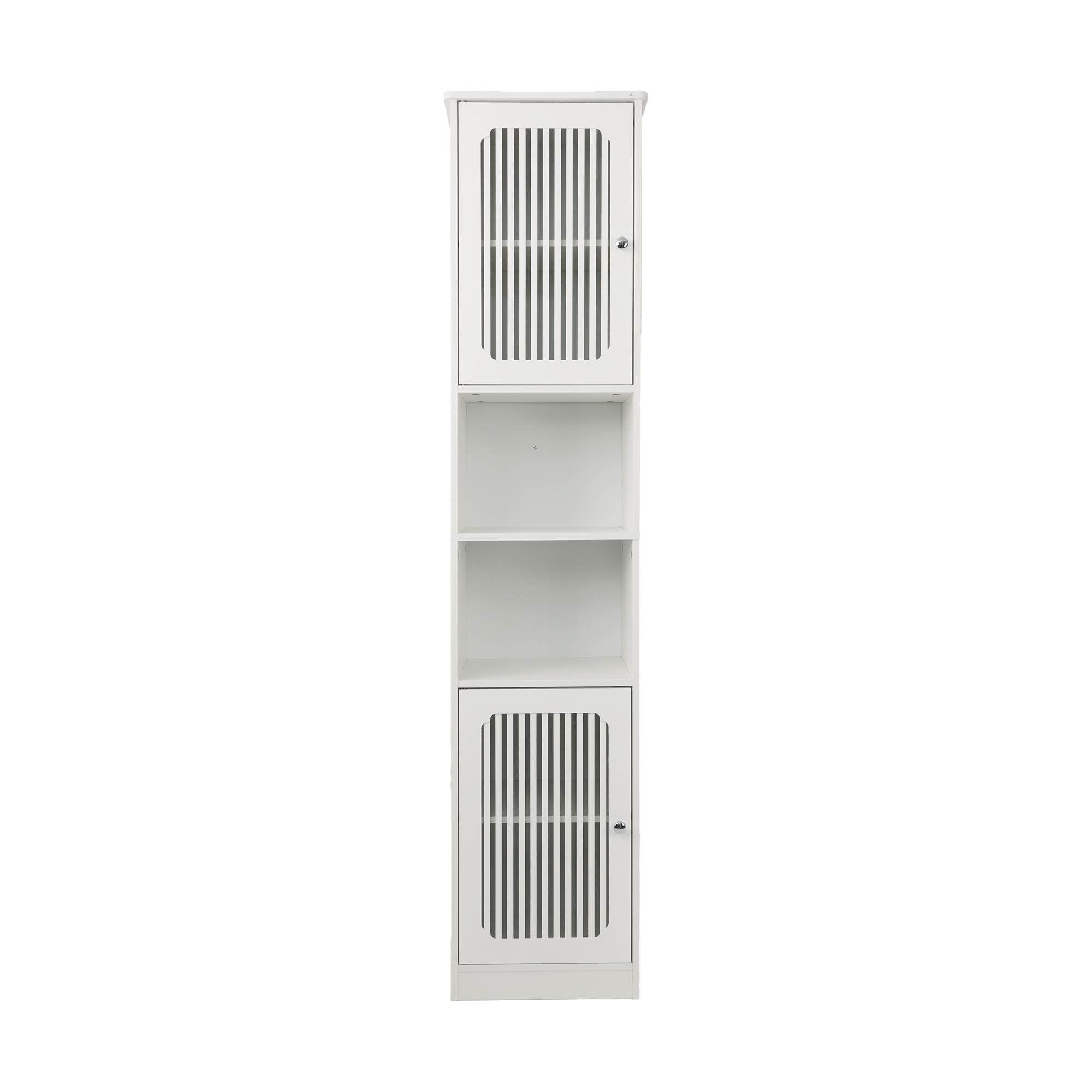 Badezimmerschrank, Weiß Aosom.de