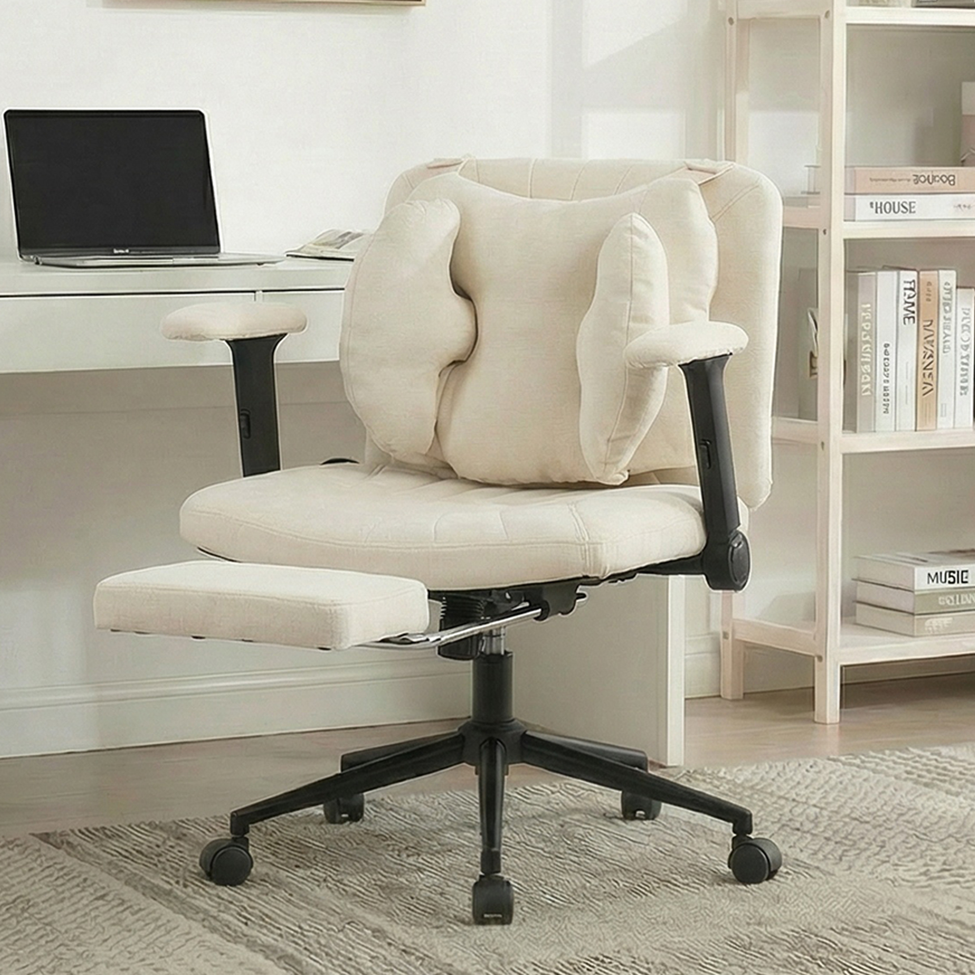 Bürostuhl, Beige Aosom.de