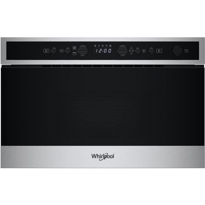Whirlpool Noir Micro-Ondes Gril Encastrable 22L 2000W - Wmn4i4bxf - Image 6