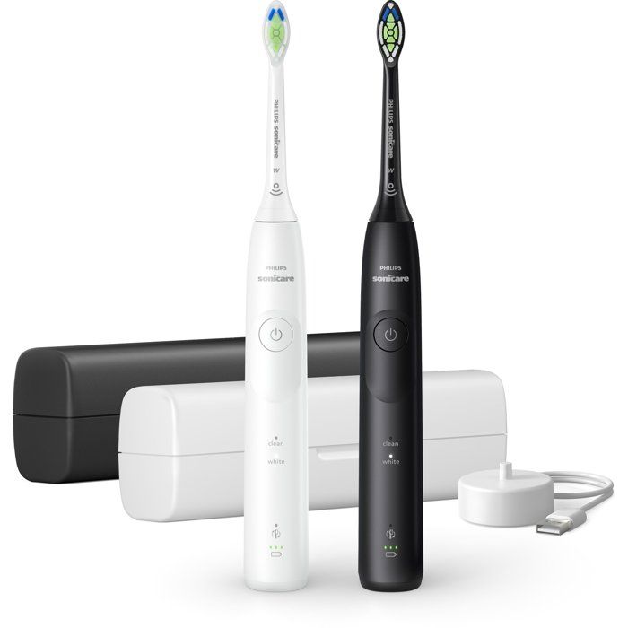 Philips Noir Brosse À Dents Électrique Sonicare Serie 5500 Hx7119/02 - Sonique - 2 Modes - Image 6