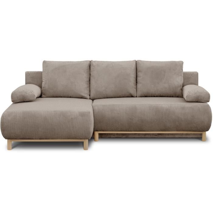 beige sofa in corduroy (ref. F-OCT-MIKACGPOSO2)