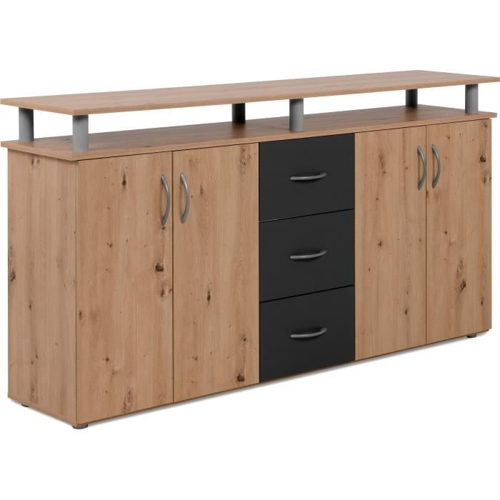 Mueble de almacenaje antracita (ref. F-OCT-NEVADA003522)