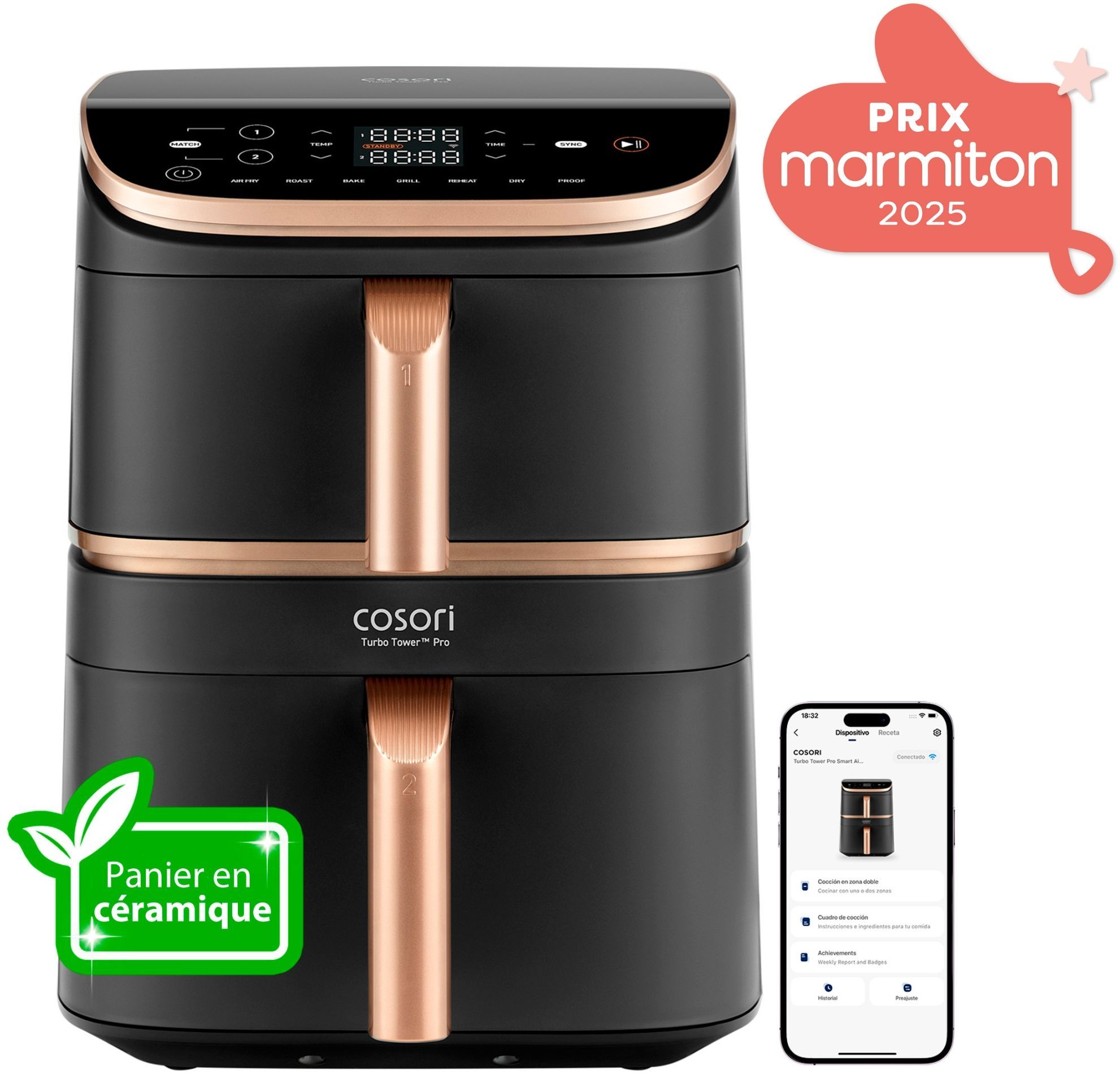Cosori Doré Airfryer Turbo Tower Prosmart Chef Edition - Image 5