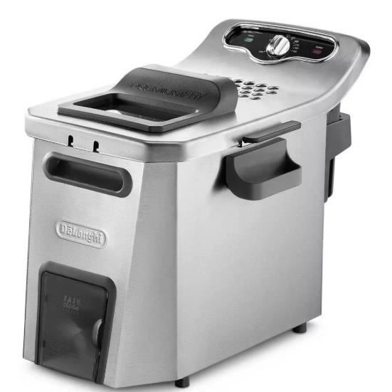 Delonghi Friteuse - Fz44851 - Inox - 5 L - 3200 W - 29,3 X 41,7 X 23,2 Cm - Image 4