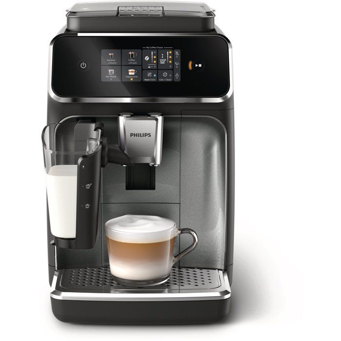 Philips Machine À Café Expresso Broyeur - Ep2339/40 - Série 2300 - Lattego - 4 Recettes - Broyage Silencieux - Noir Panthère Noir - Image 5