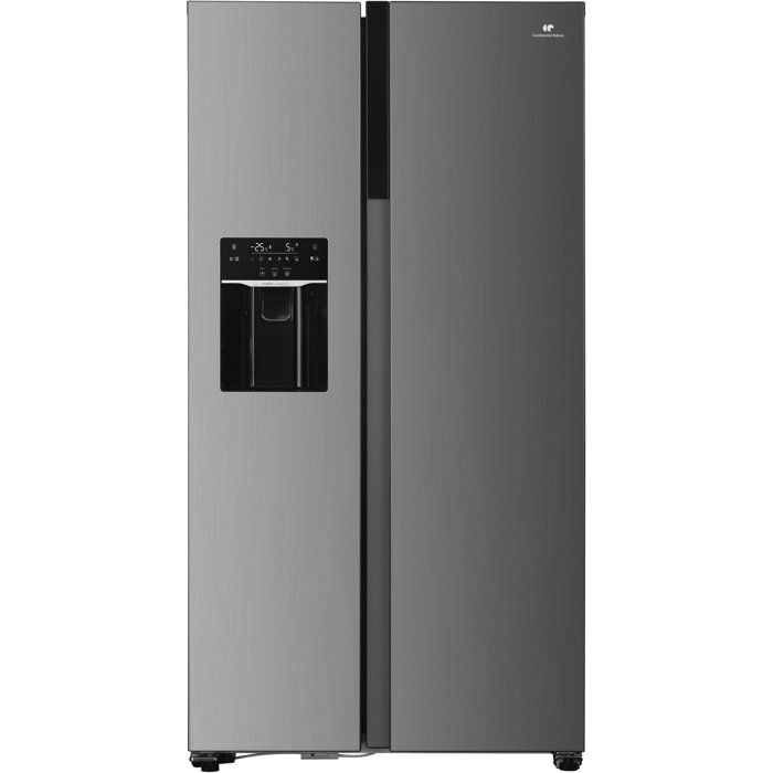 Continental Edison Réfrigérateur Américain Ceranf577nfixd No Frost 577 L Inox Distributeur Eau Glace - Image 3